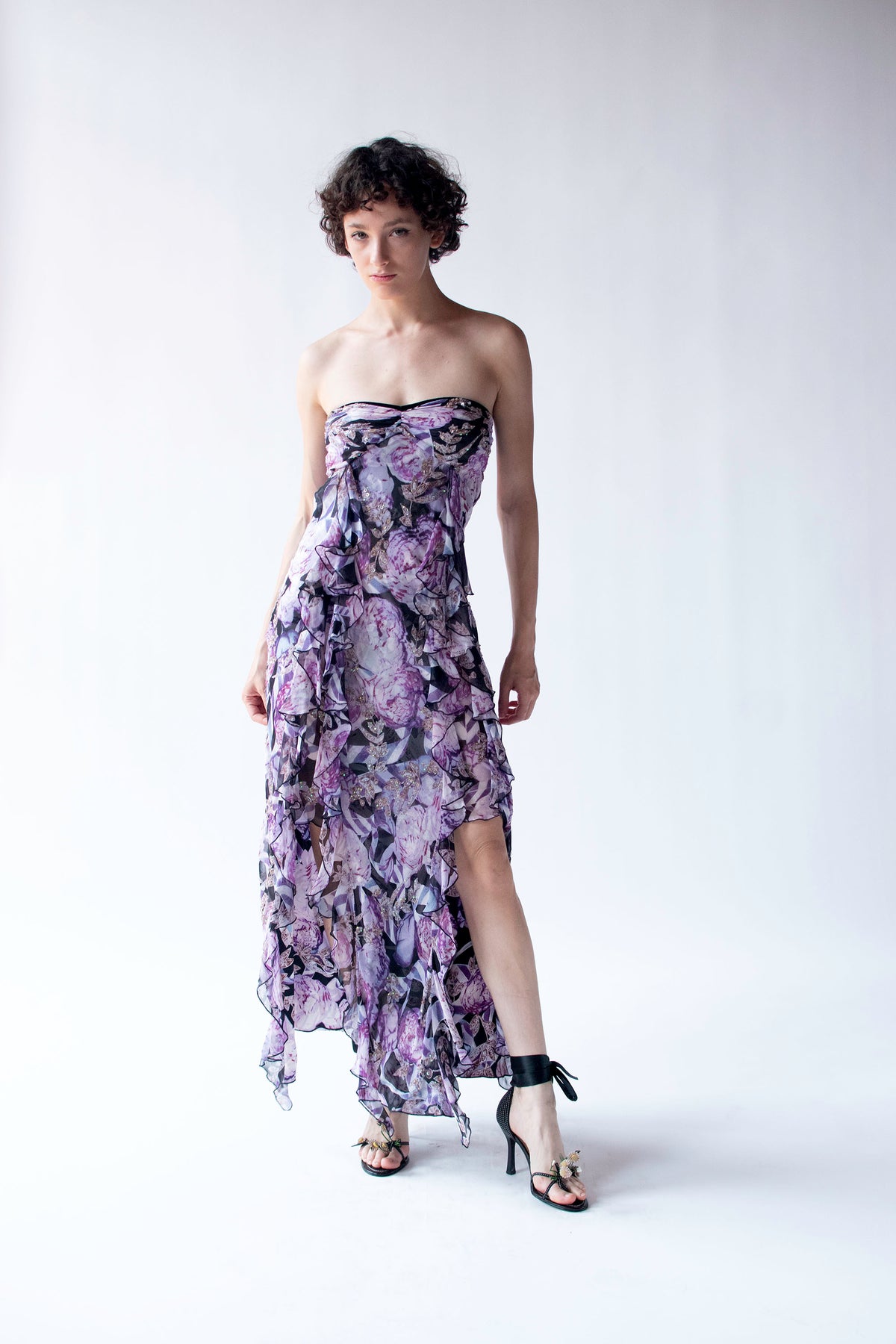 Floral Print Chiffon Dress | Diane Von Furstenberg