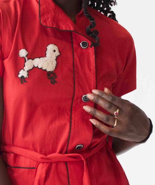 1950s Poodle PJ's