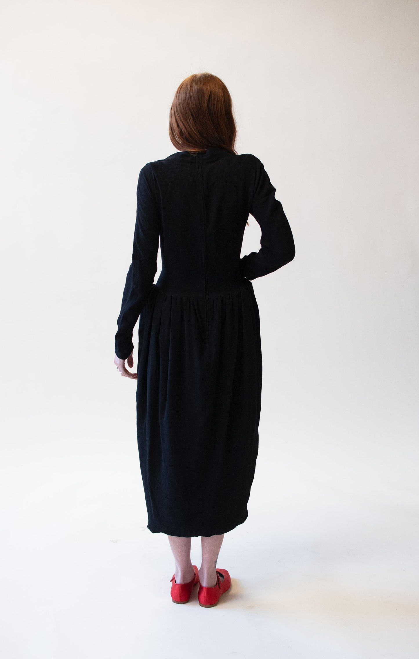 Black Silk Dress | Romeo Gigli SS 1987