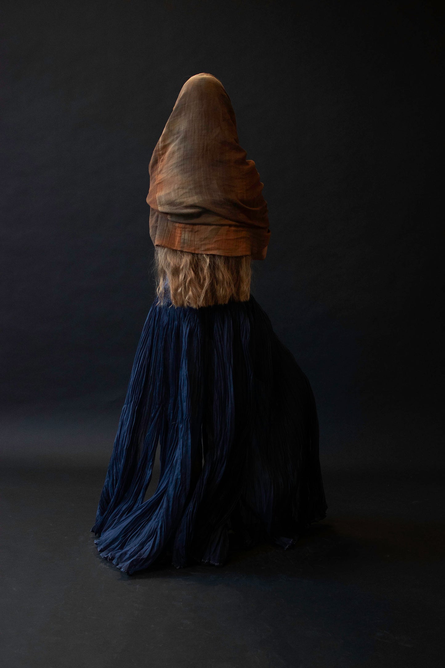 Navy Organza Skirt | Gianfranco Ferre