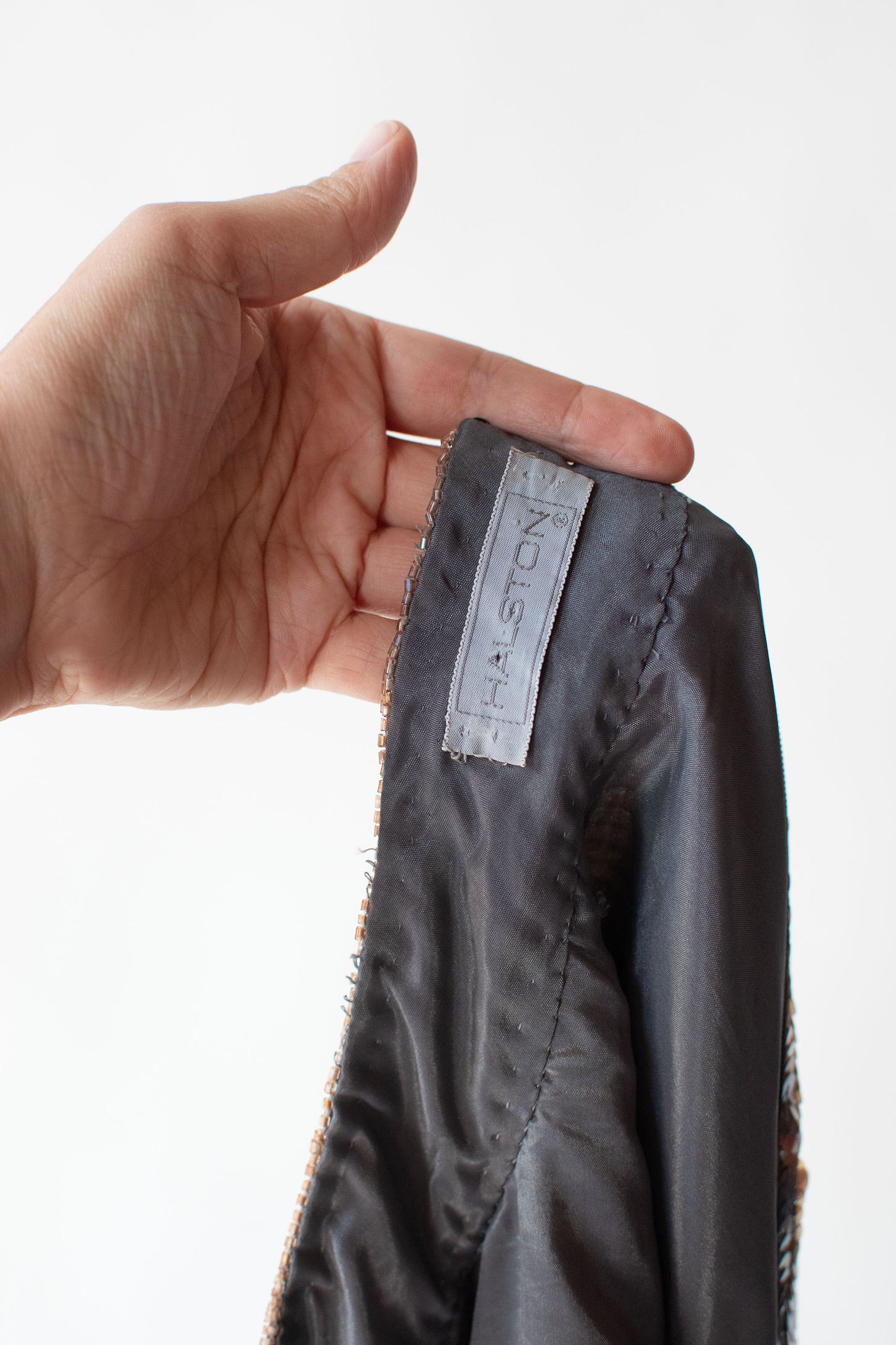 1980s Ombre Sequin Top | Halston