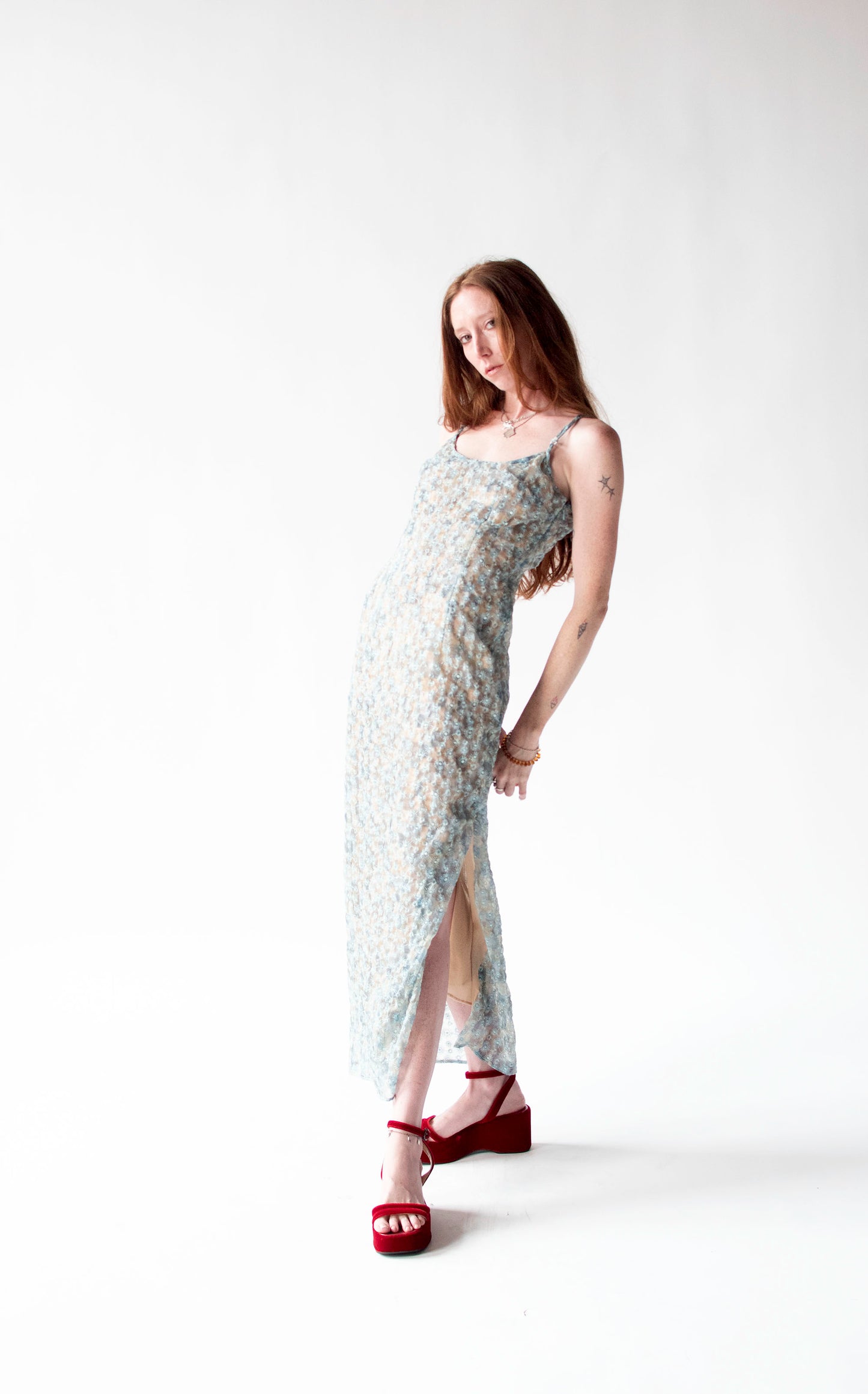 1990s Embroidered Dress| Cynthia Rowley
