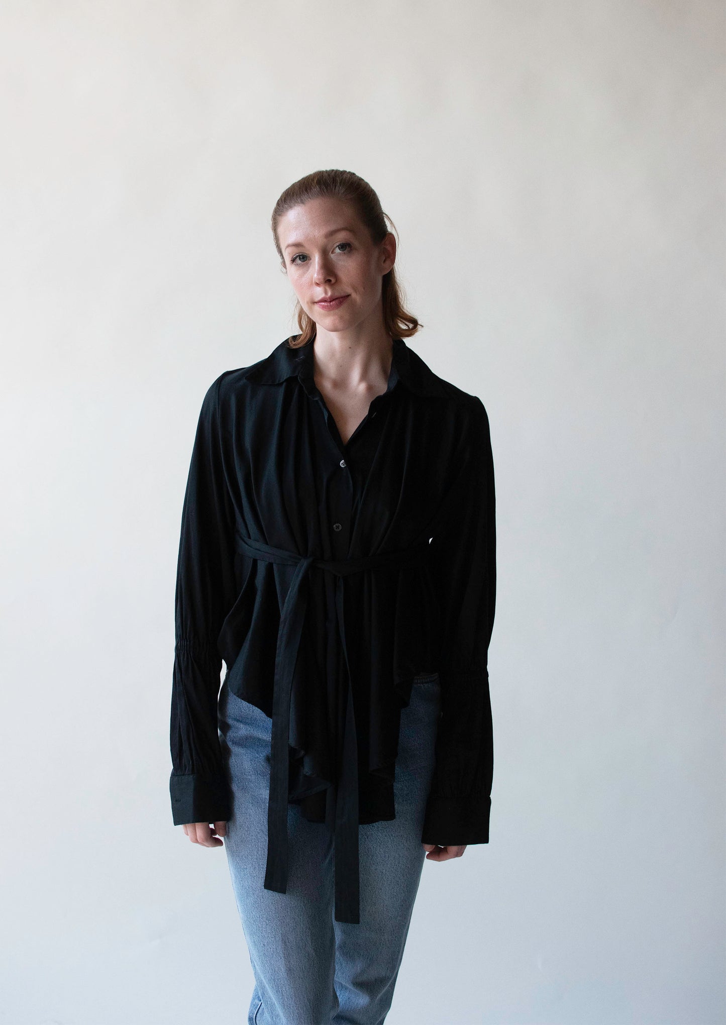 Black Draped Shirt | Vivienne Westwood