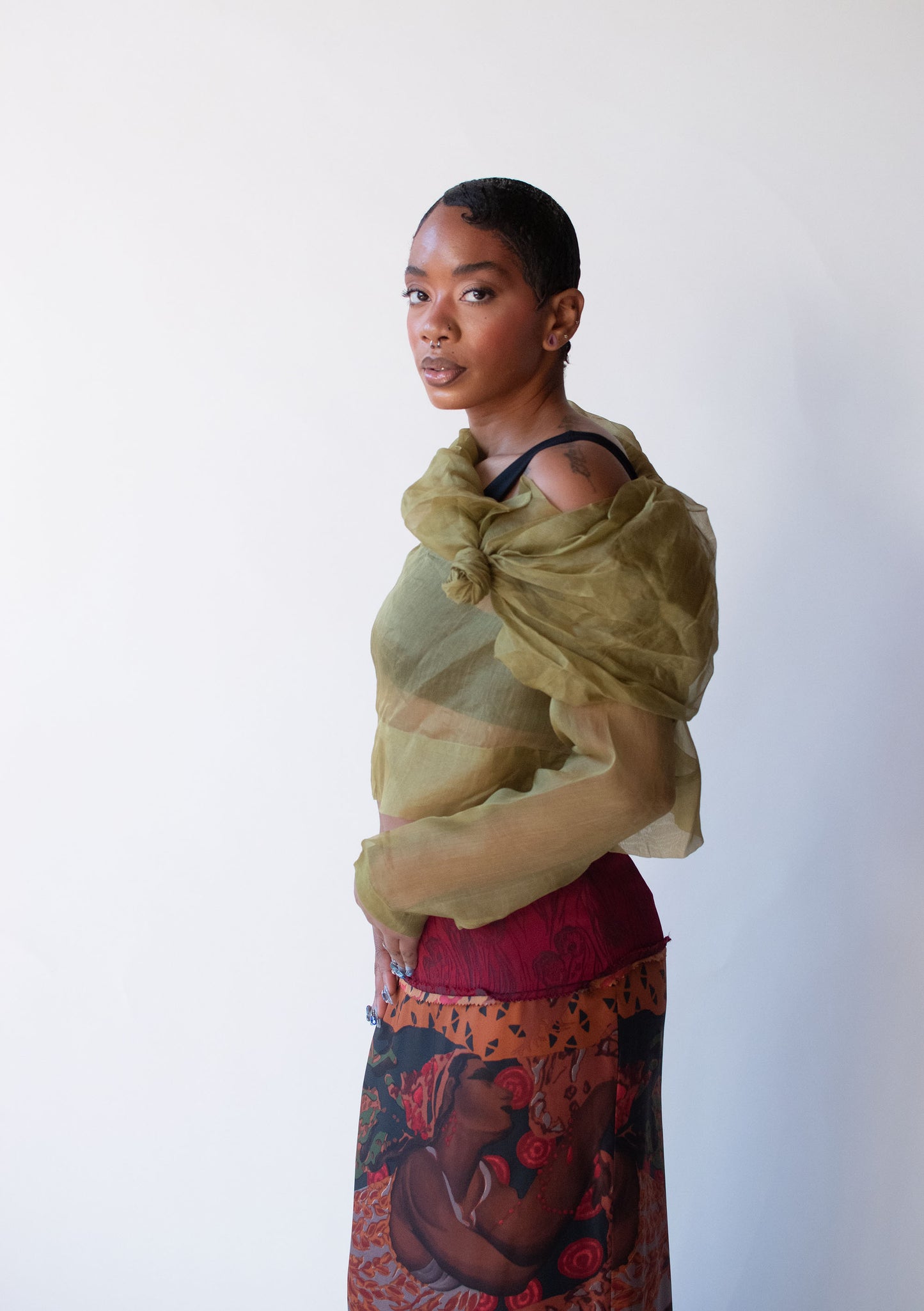 Organza Shirt | Romeo Gigli SS 1989