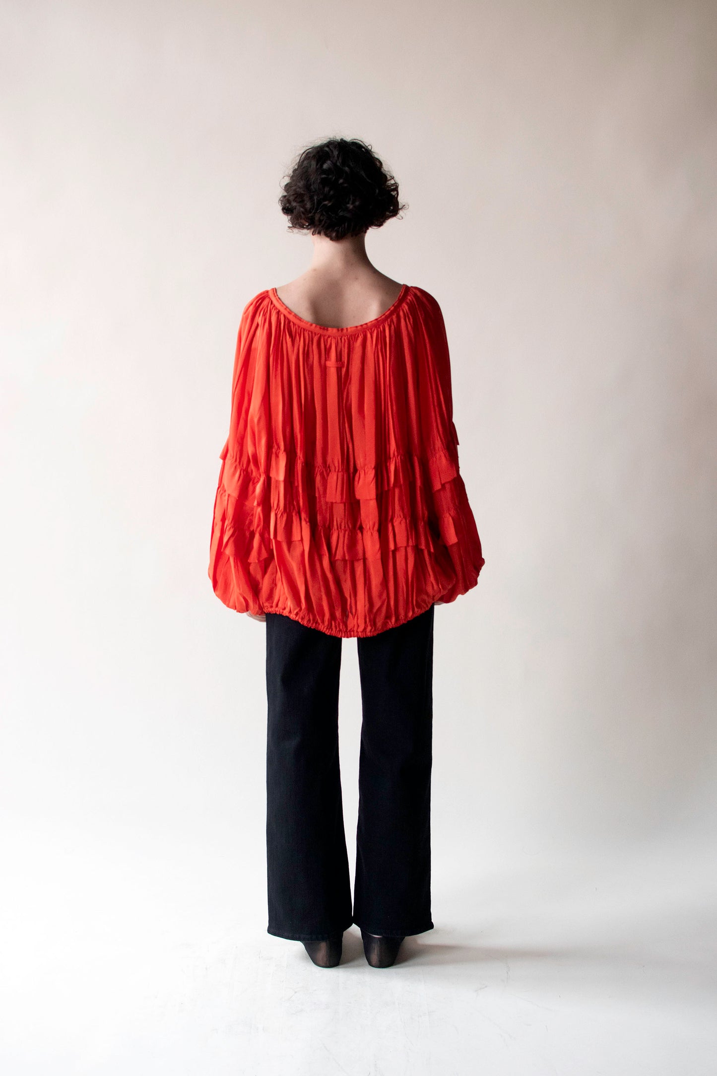 Ruffled Silk Jacket | Jean Paul Gaultier