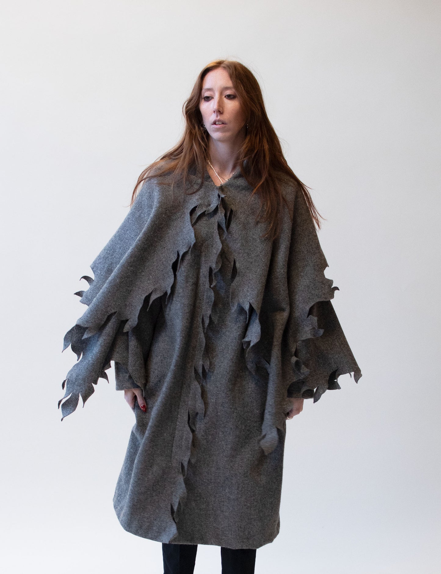 Wool Flame Coat | Renee Legault