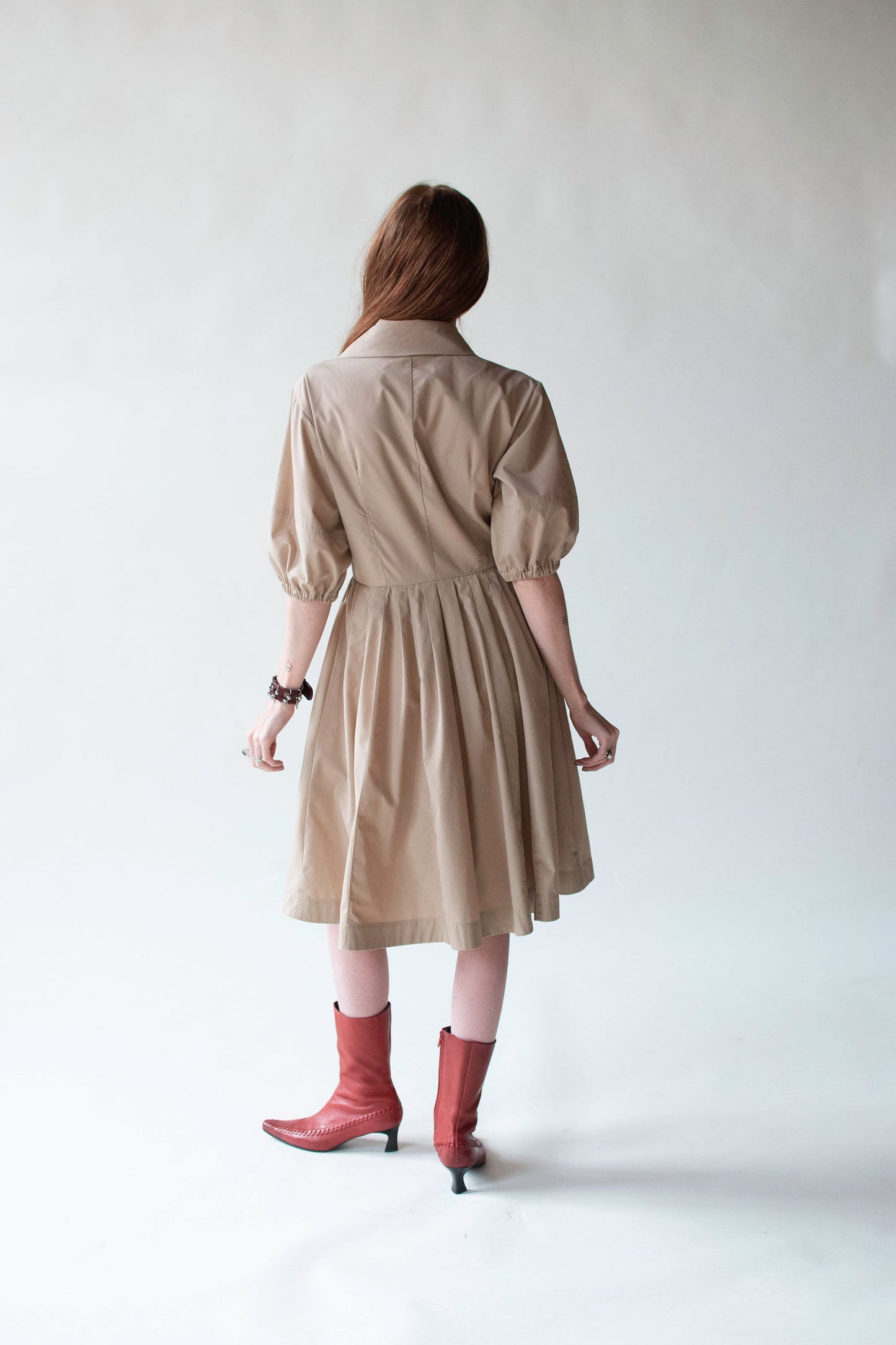 Beige Shirtdress | Prada