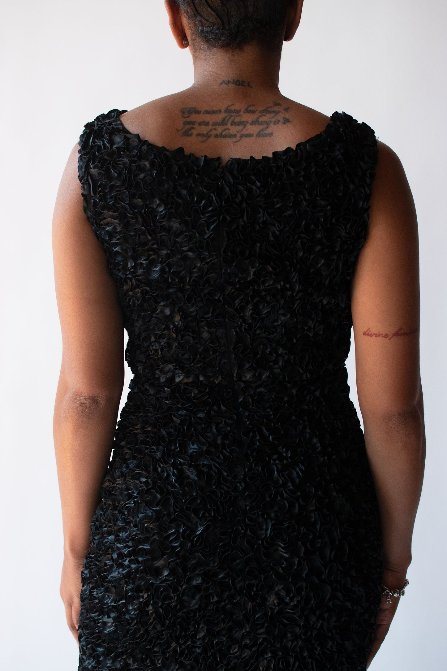 1990s Silk Ribbon Dress | Isaac Mizrahi