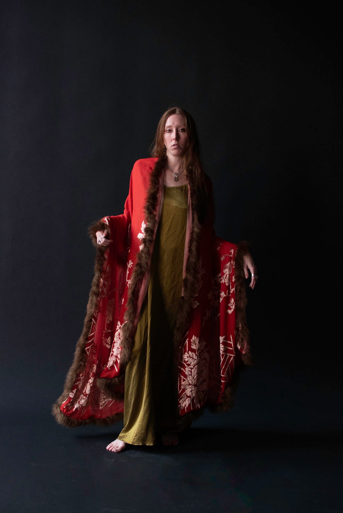 1920s Devore Shawl