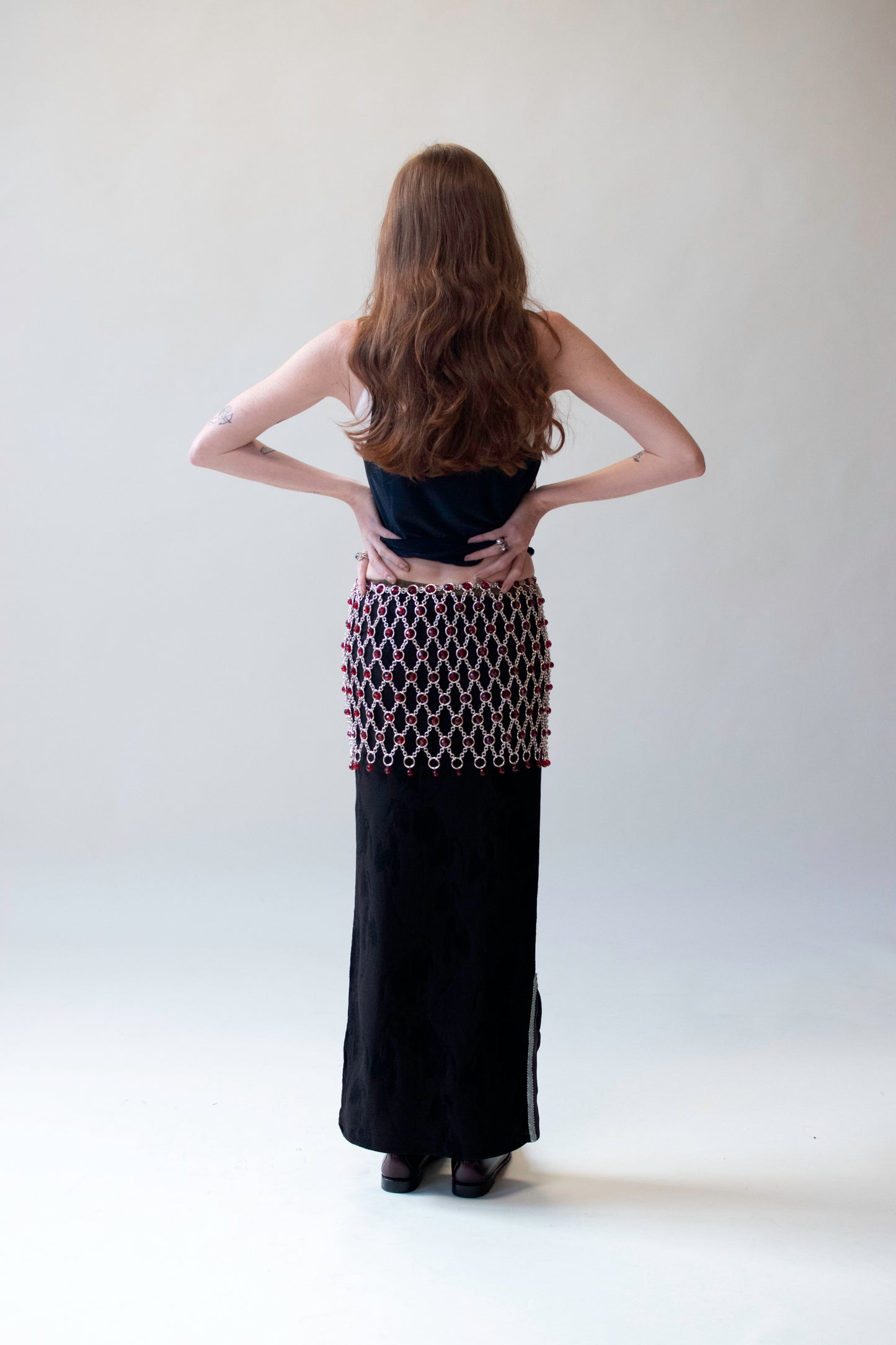Beaded Chain Belt