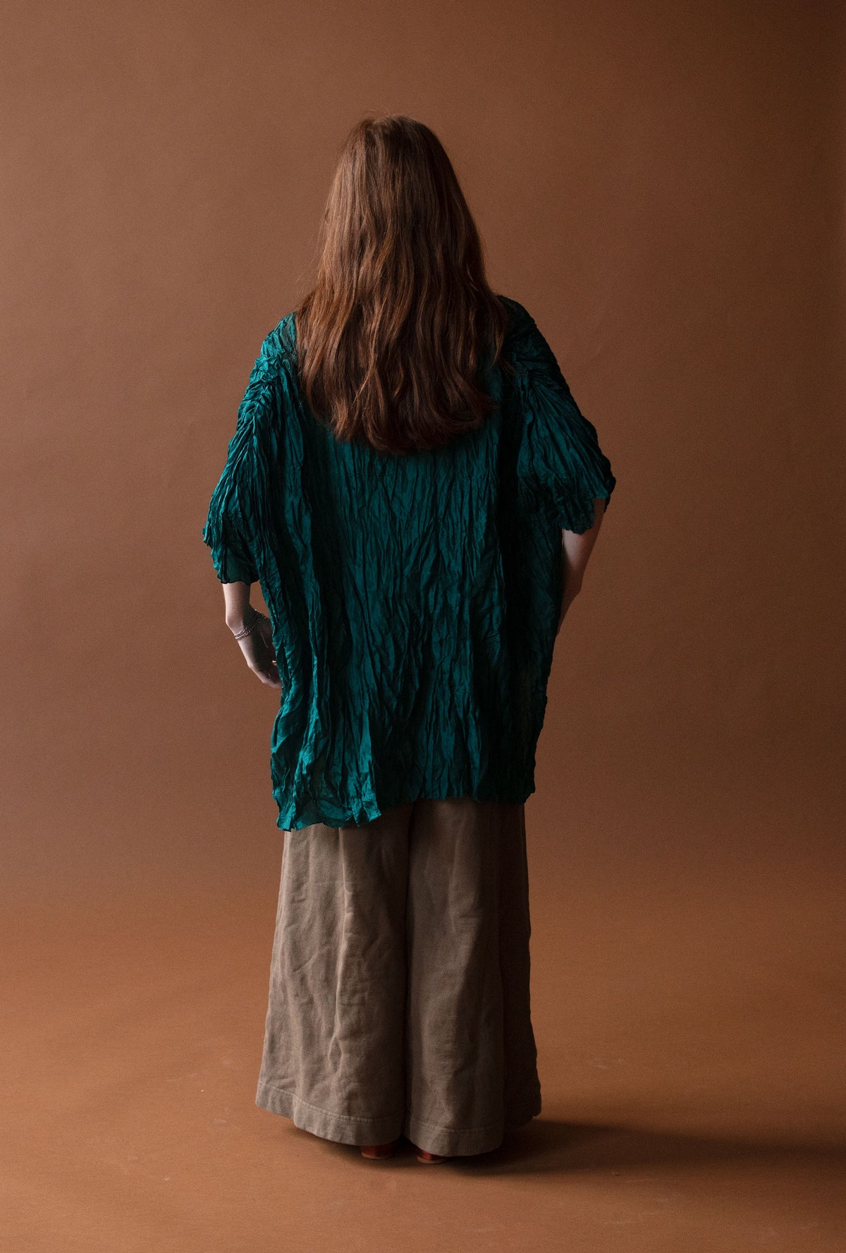 Crinkle Silk Tunic | Holly Lueders