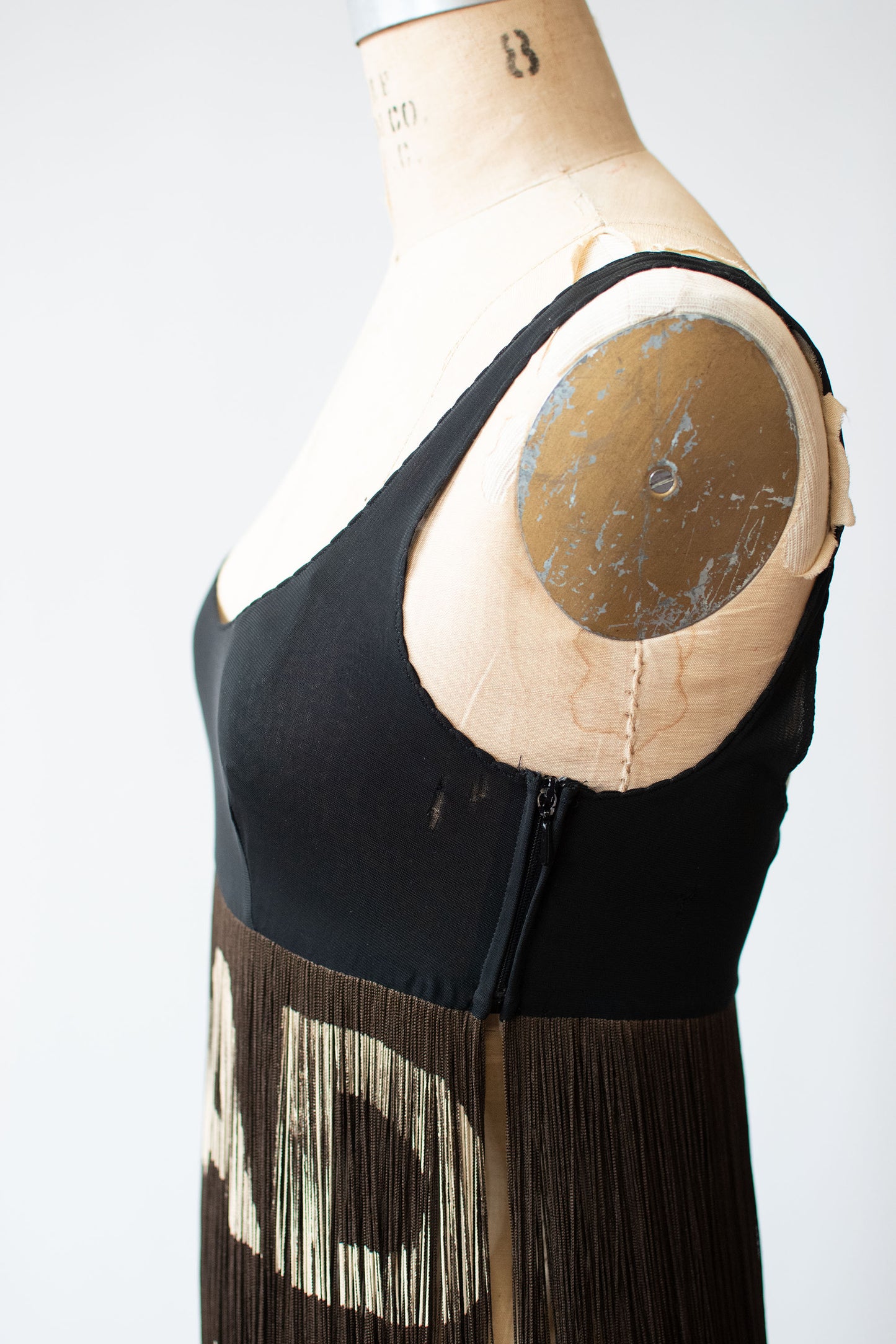 1990s Fringe Dress | Moschino Cheap & Chic