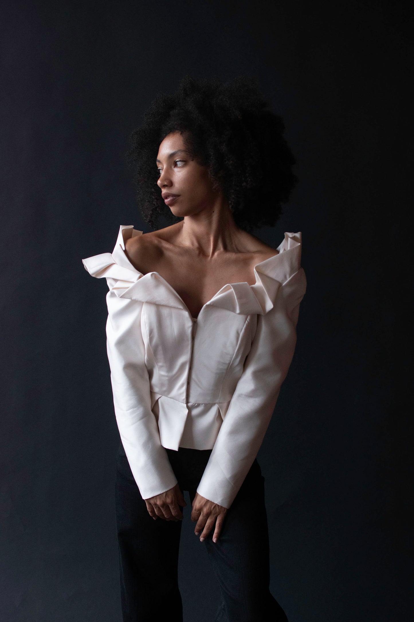 1990s Silk Top | Bellville Sassoon
