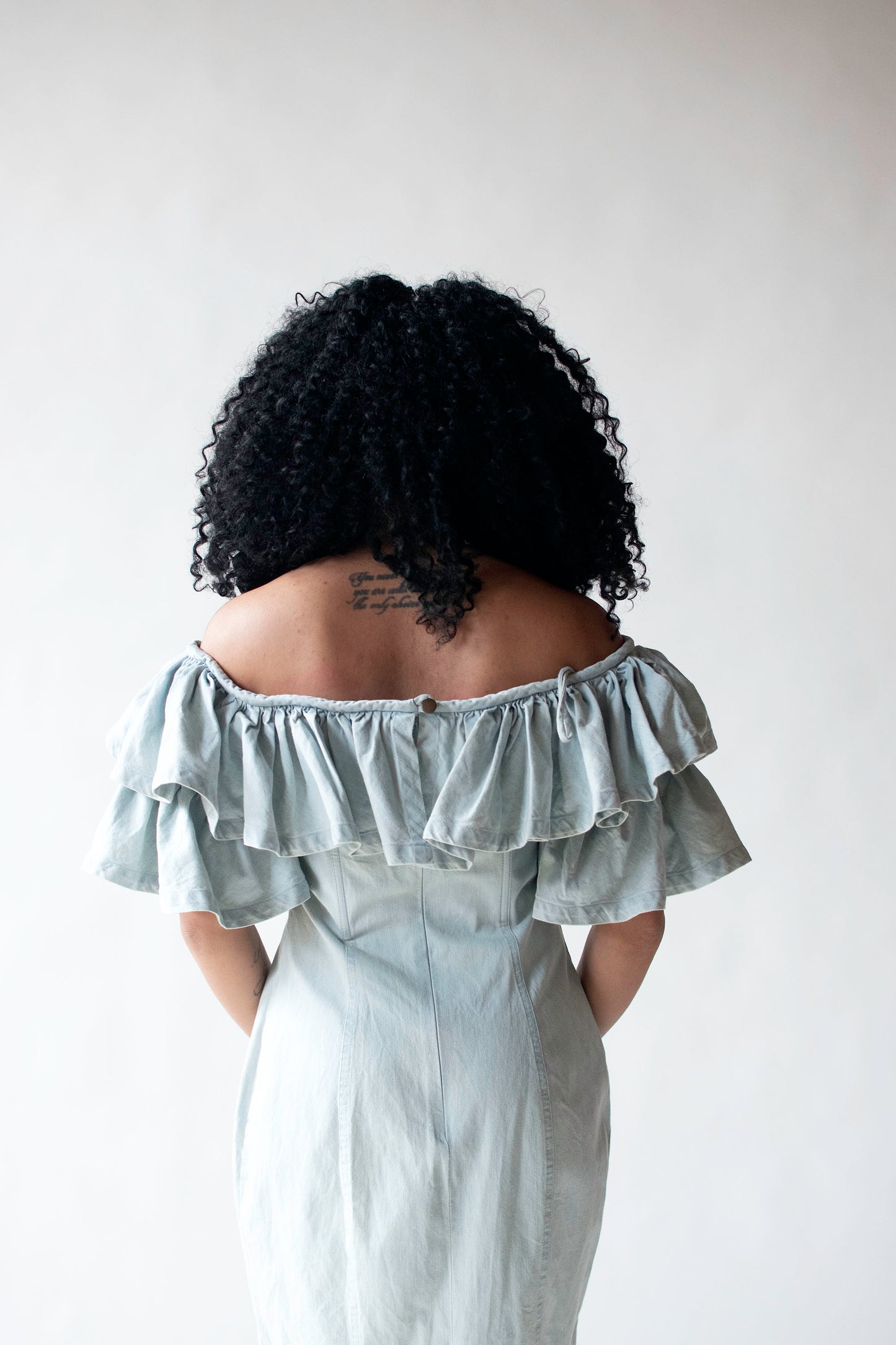 Charmbray Ruffle Collar Dress | Jan Barboglio