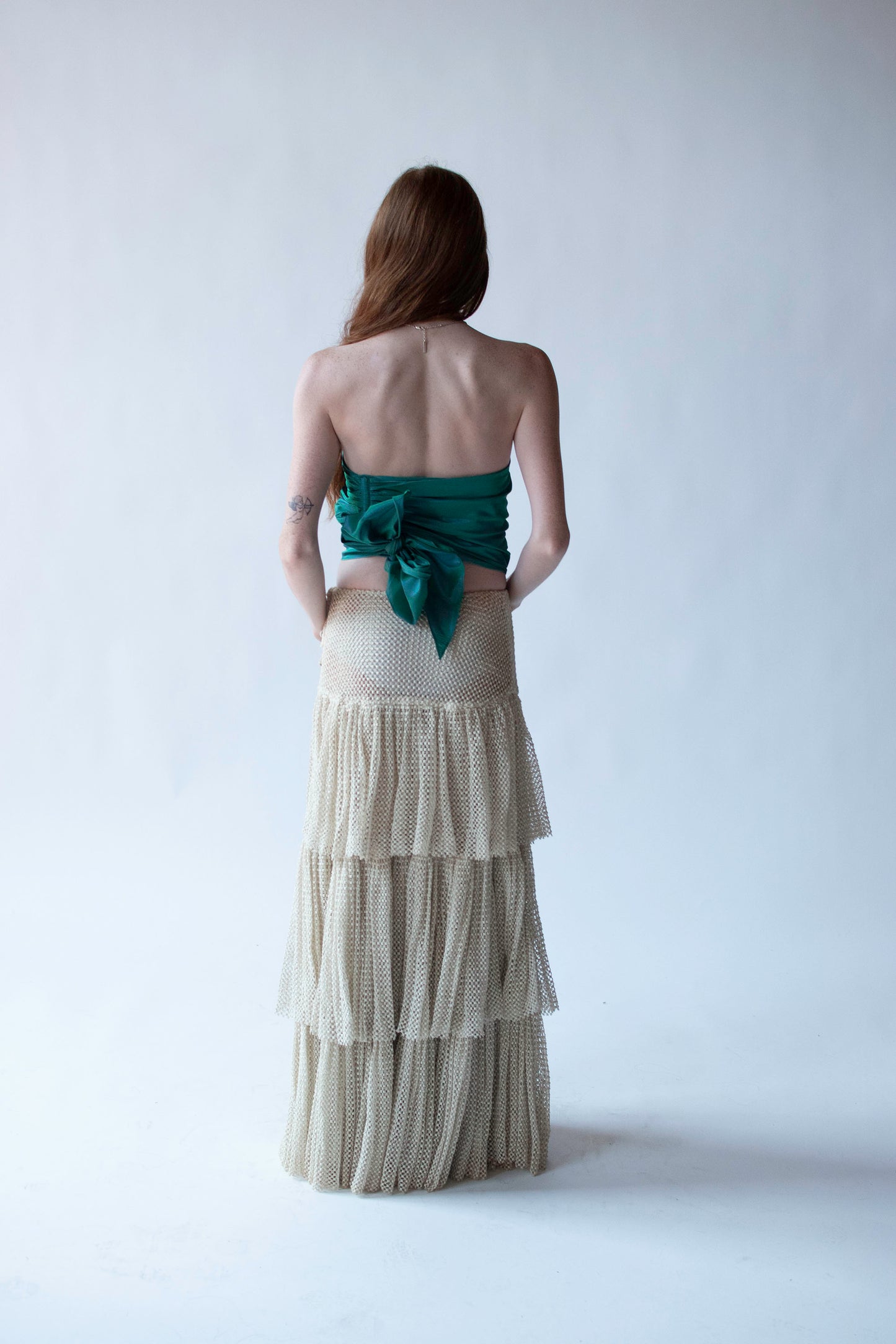 Tiered Lace Skirt | Romeo Gigli for Callaghan SS 1990