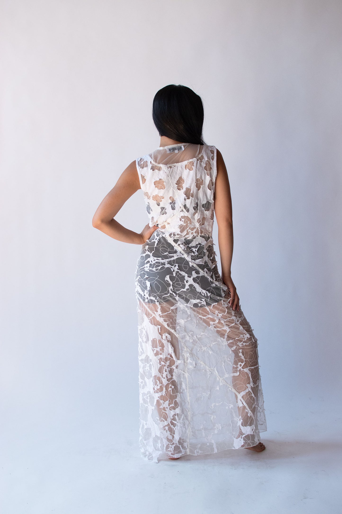 Deconstructed White Dress | Yoshiki Hishinuma