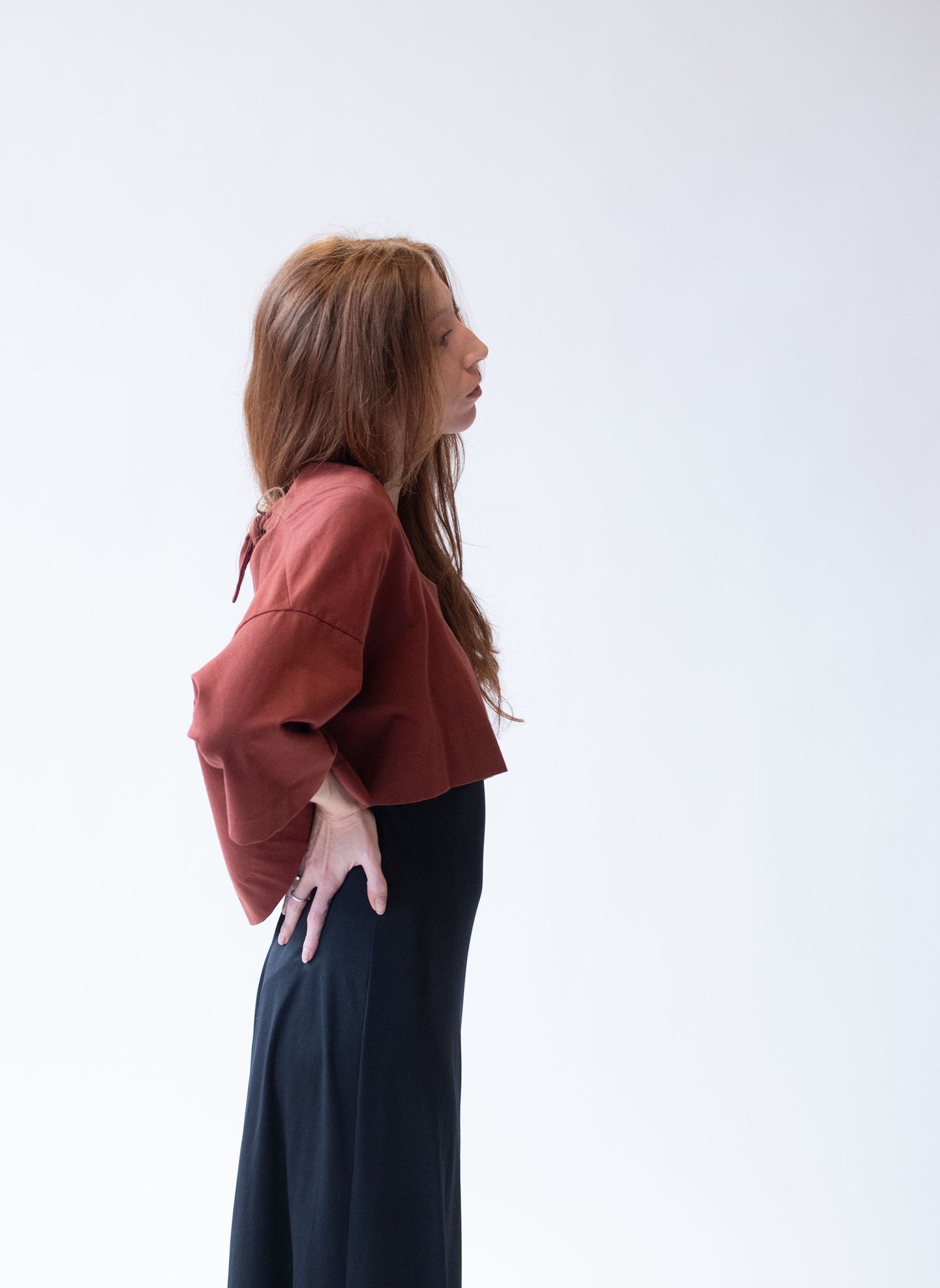 1990s Cropped Shirt | Romeo Gigli