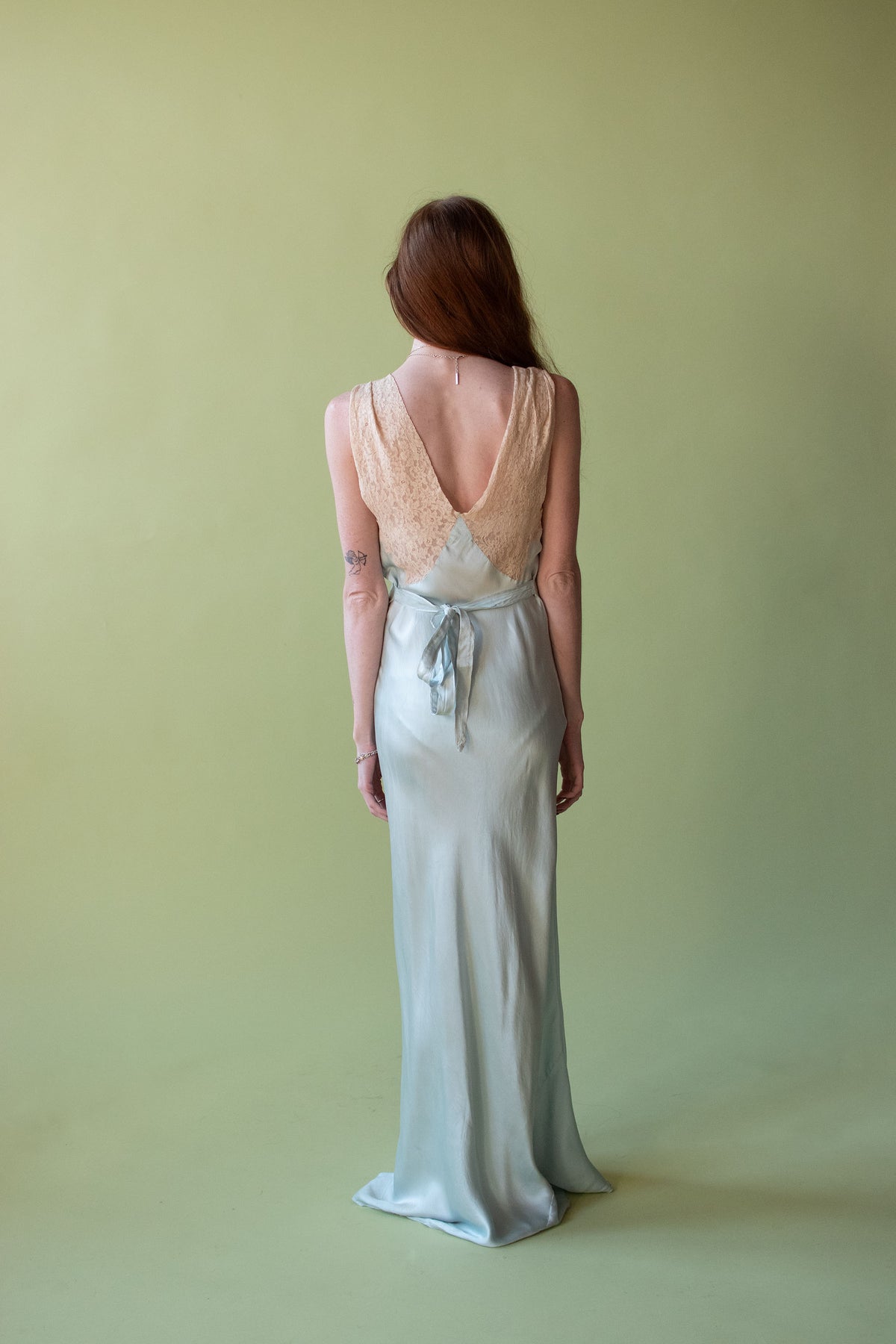 1930s Pale Blue Nightgown | Radelle