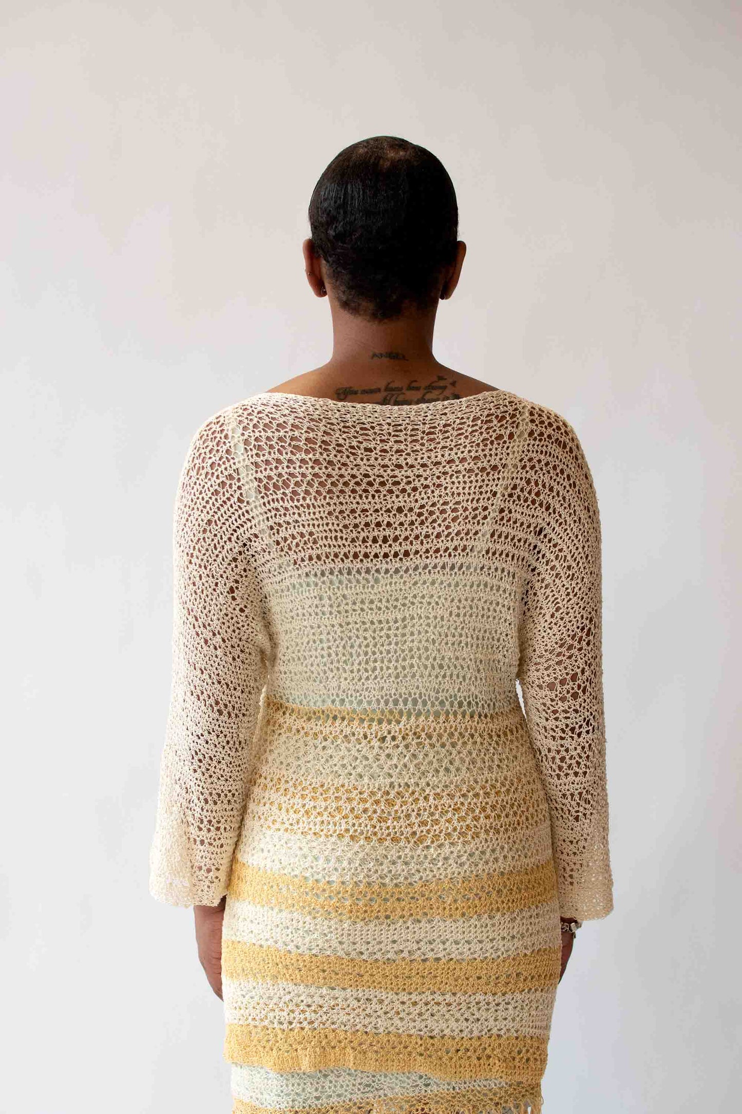 1990s Crochet Dress