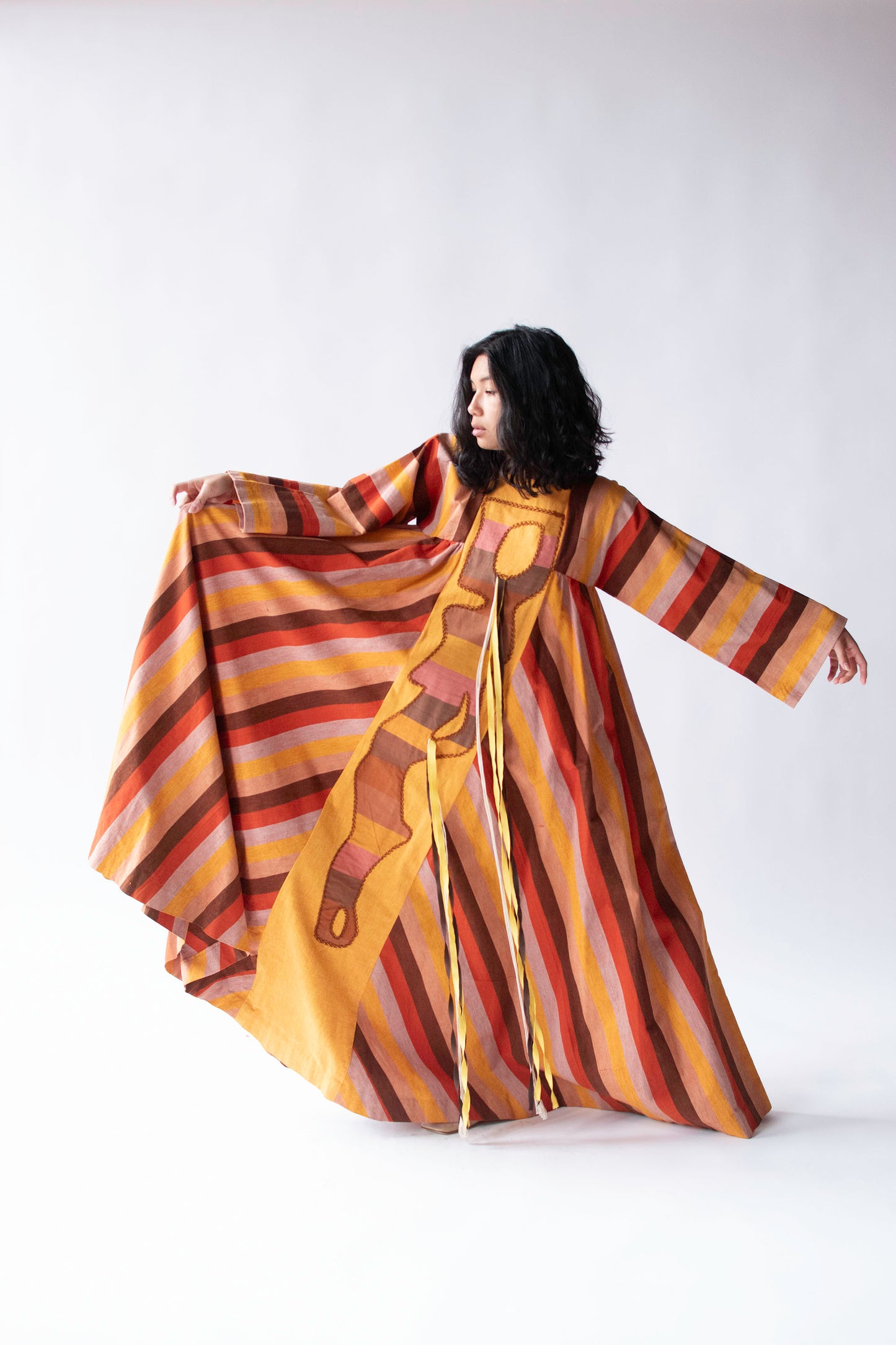 1960s Striped Dress | Roberta Vercellino y Luis
