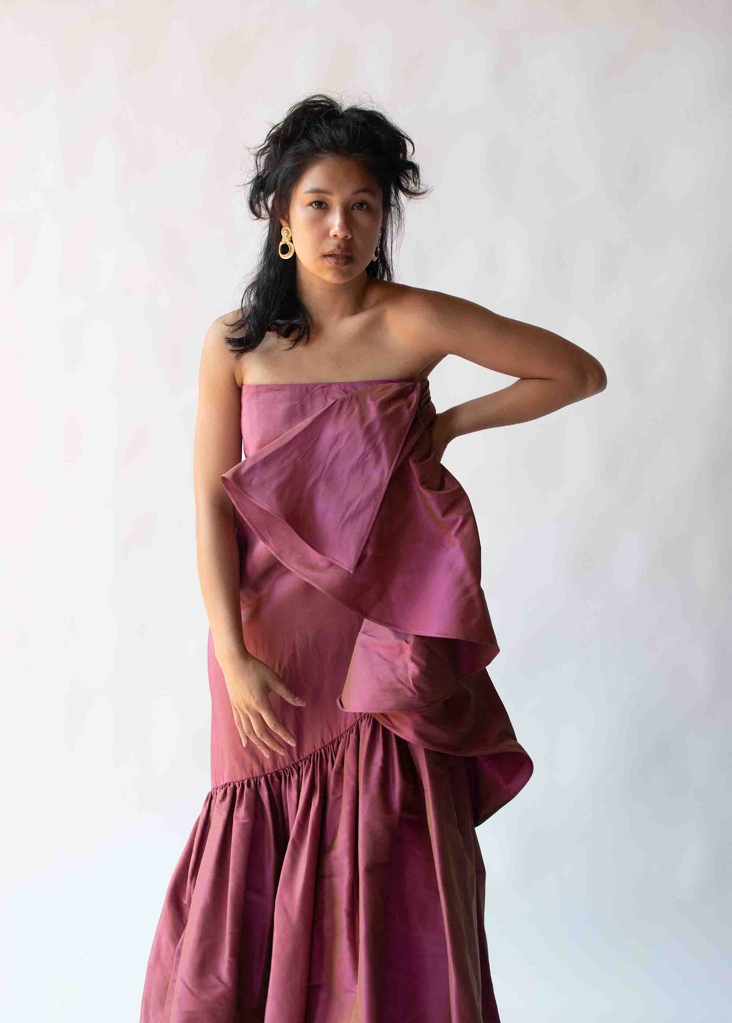Iridescent Rose Ball Skirt | Oscar de la Renta FW 2001