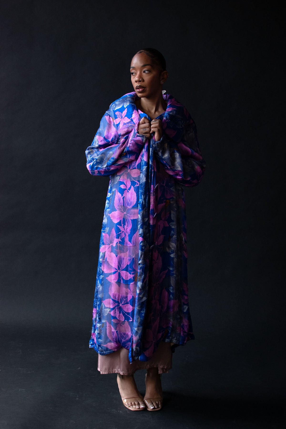 1990s Silk Coat | Voyage Invest in the Original!