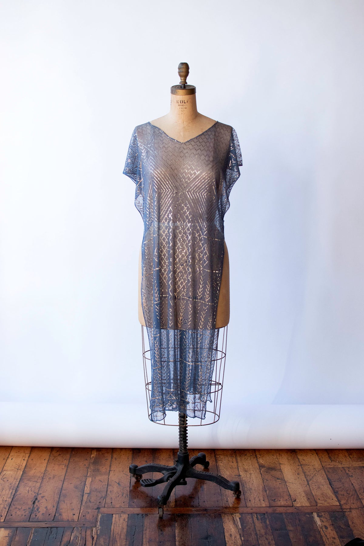 1920s Assuit Tulle bi Telli Tunic
