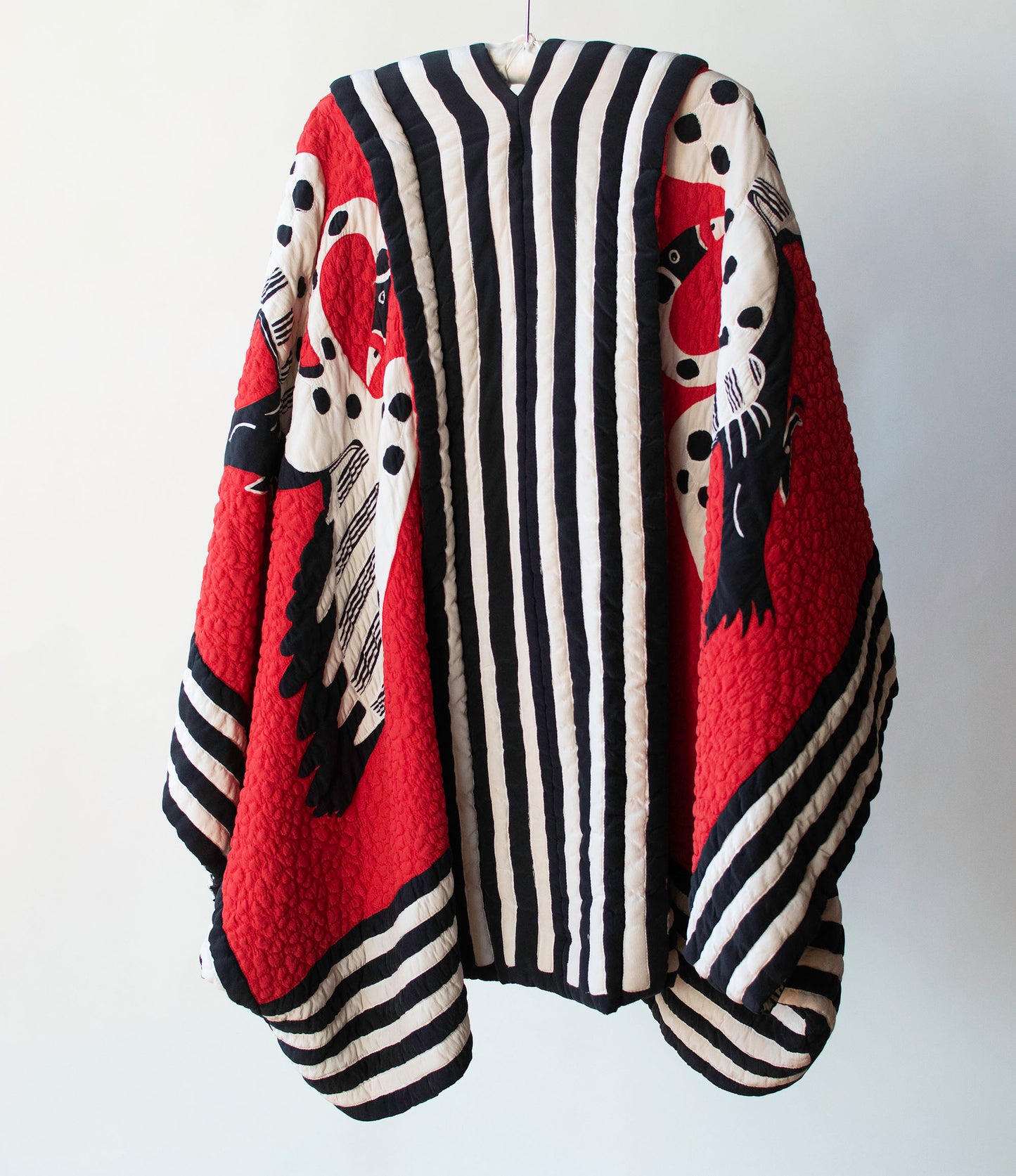 Quilted Silk Evening Coat | Michaele Vollbracht