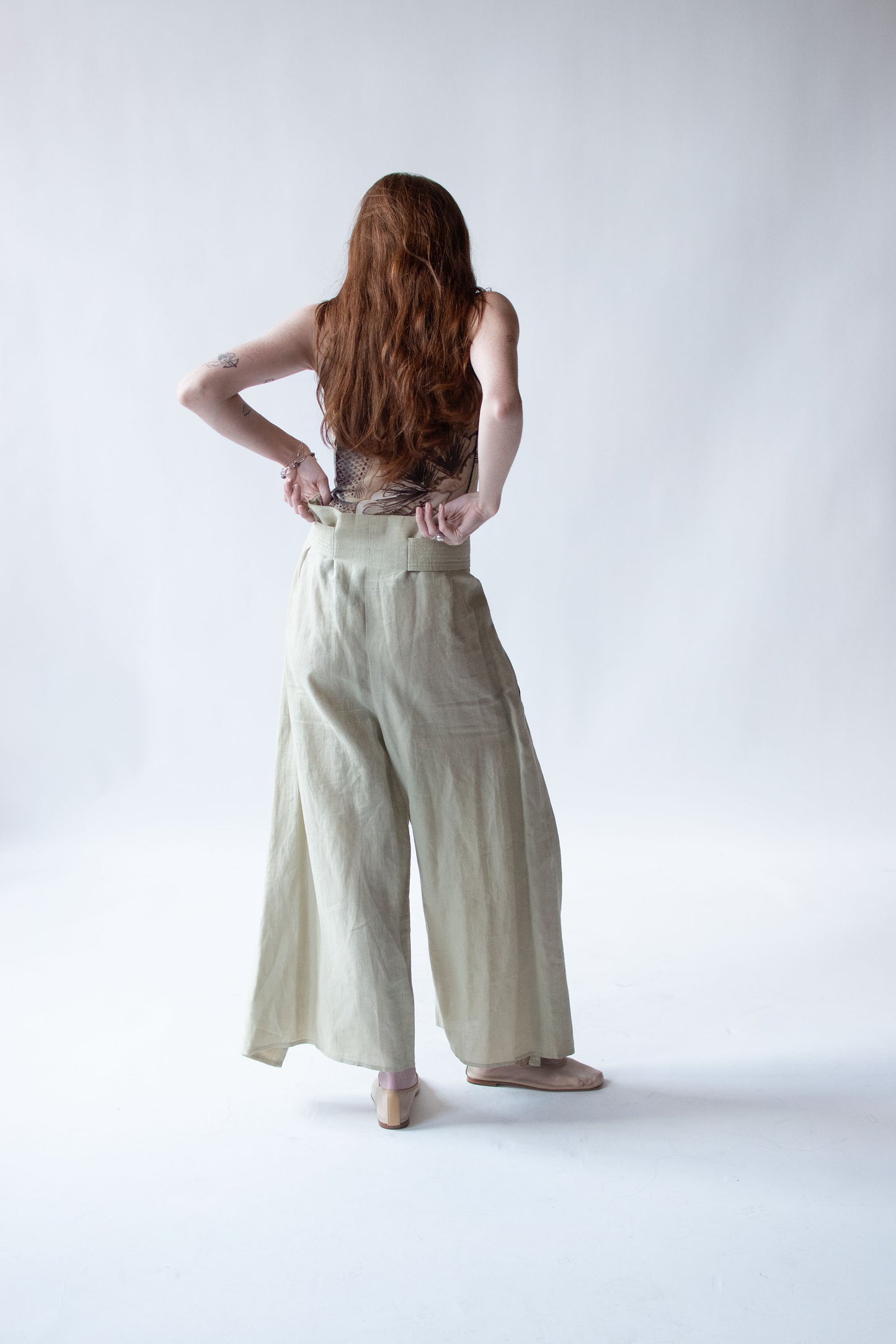 1990s Paperbag Waist Pants | Parachute