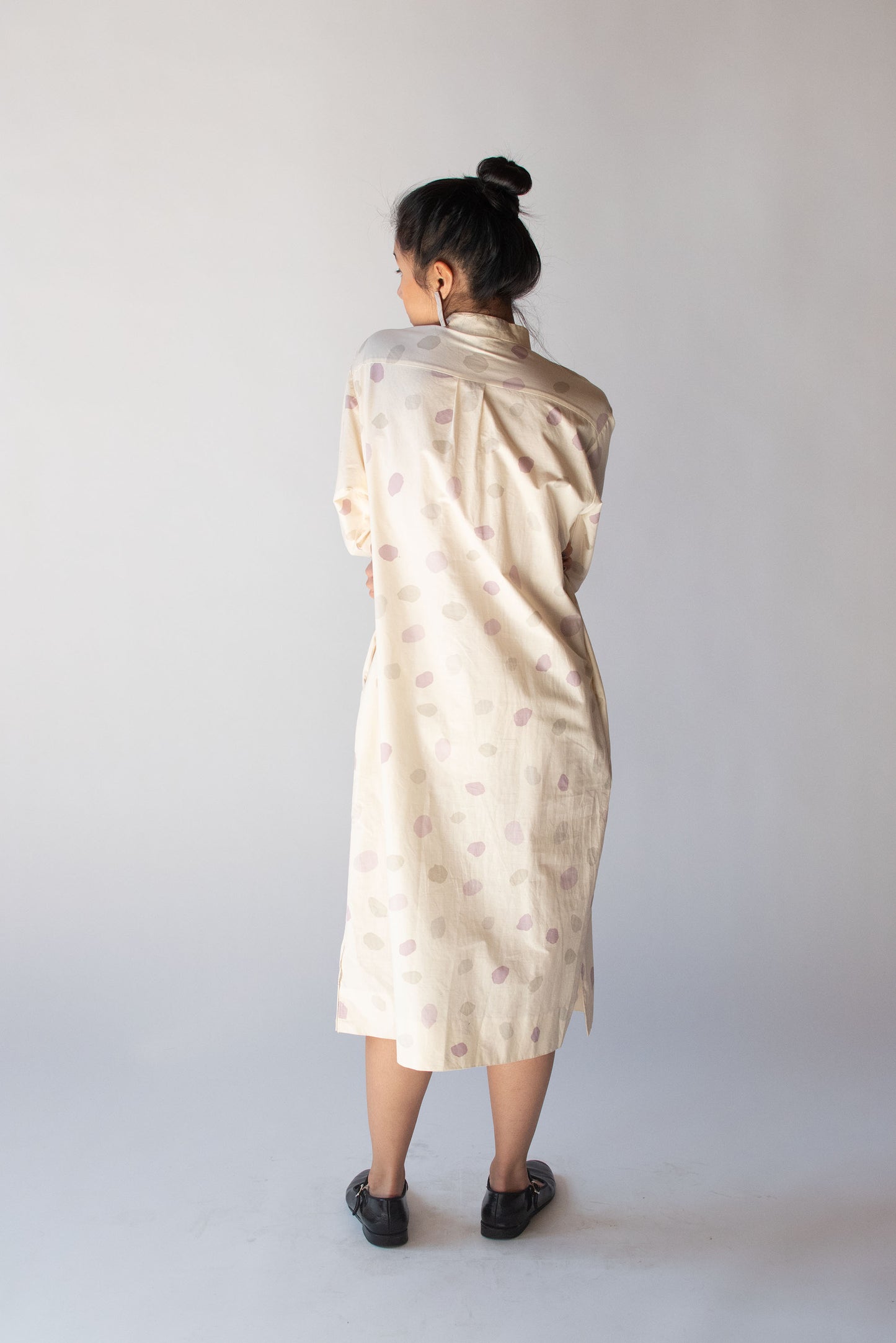 1970s Cream Shirt Dress | Marimekko