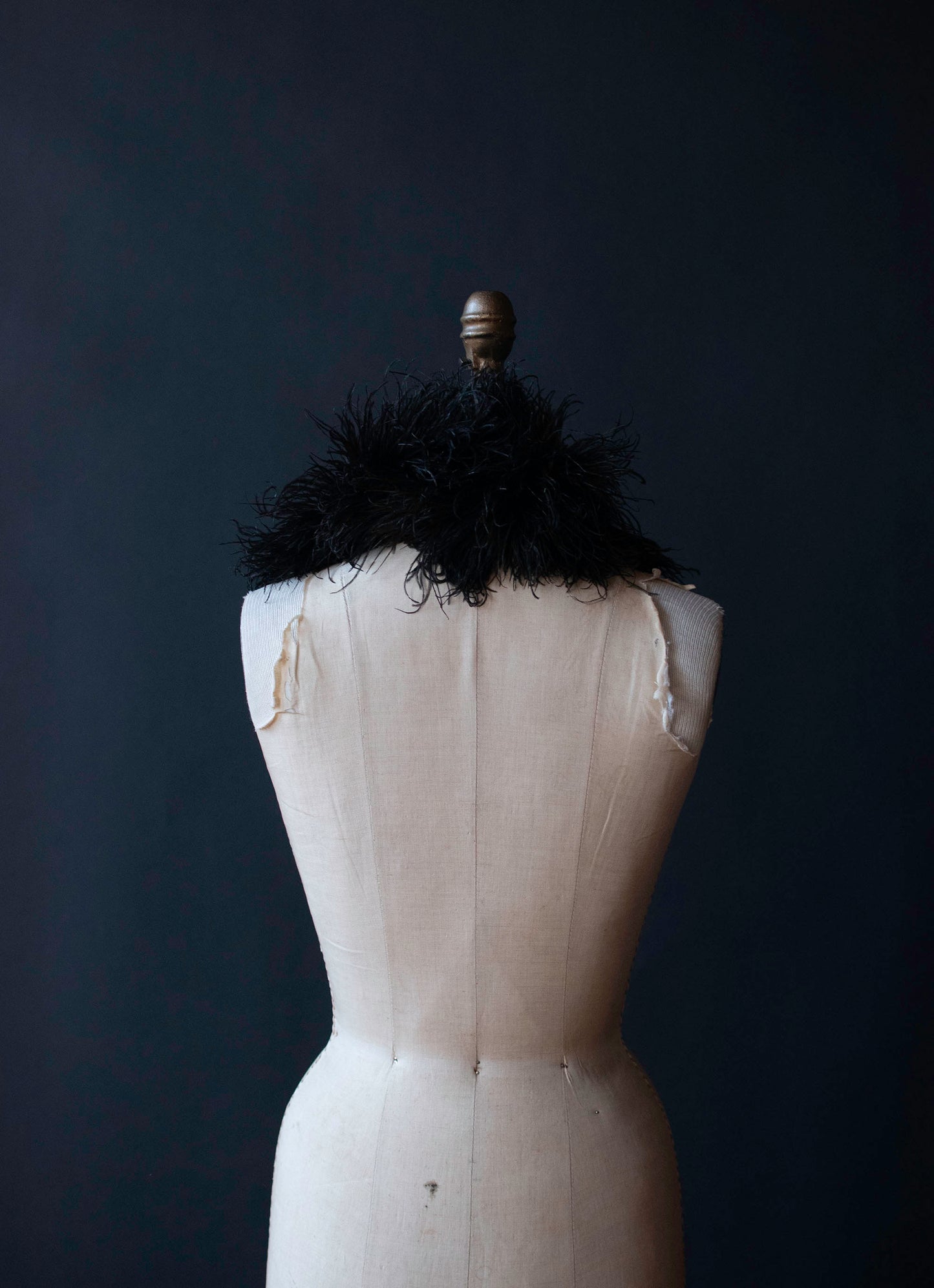 Antique Feather Collar