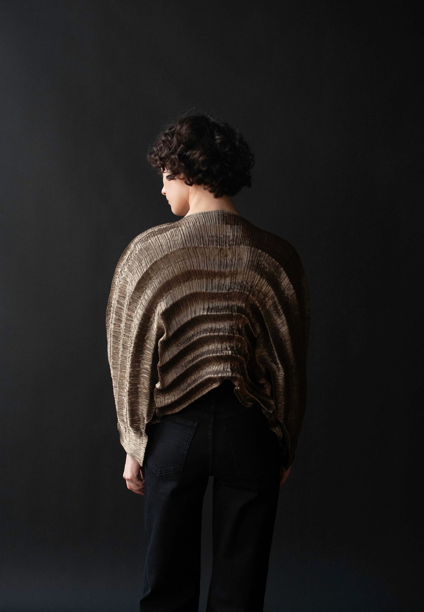 Pleated Copper Jacket | Issey Miyake FW 1993 / 1994
