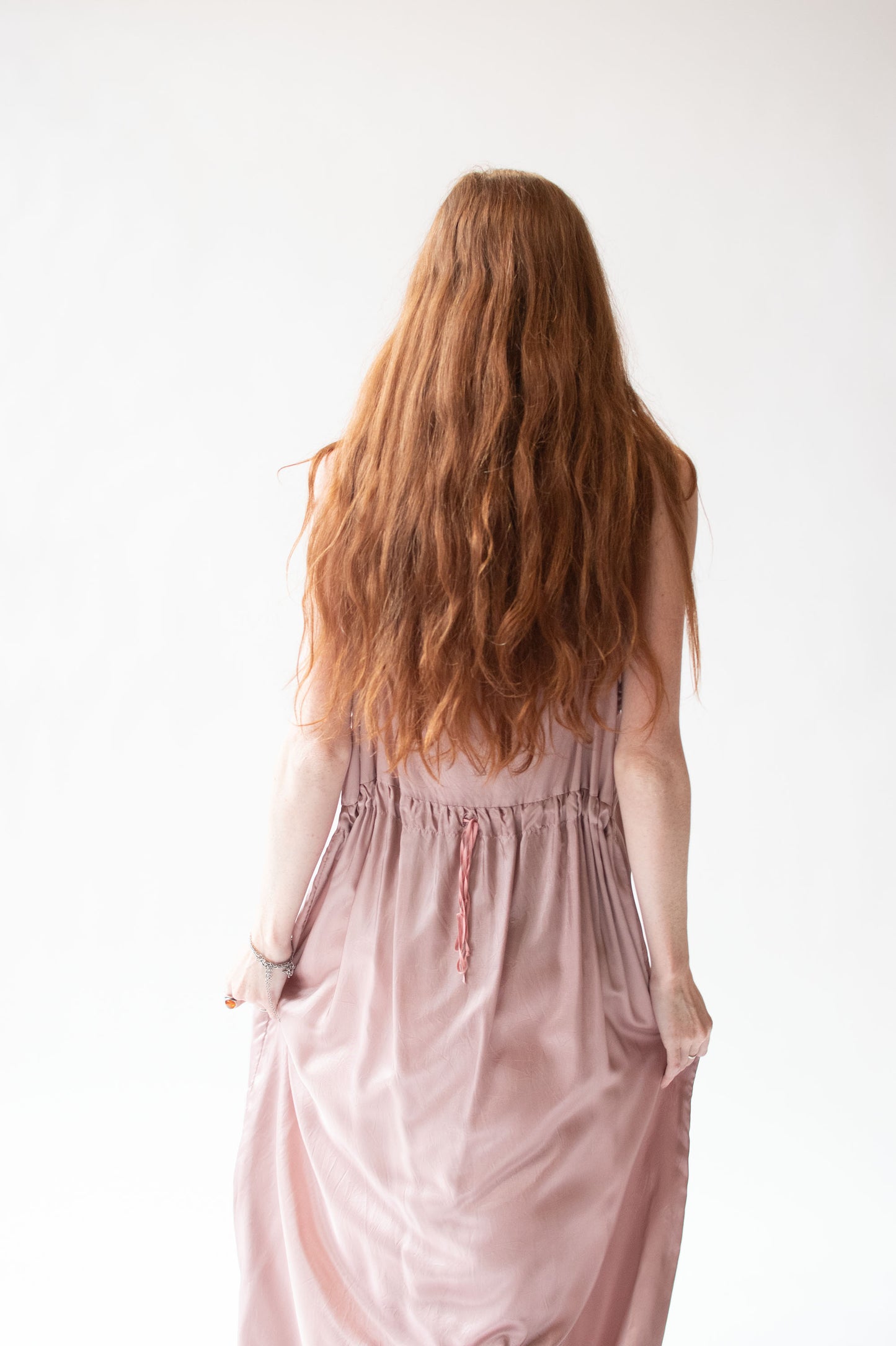 Pink Slip Dress | Krista Larson
