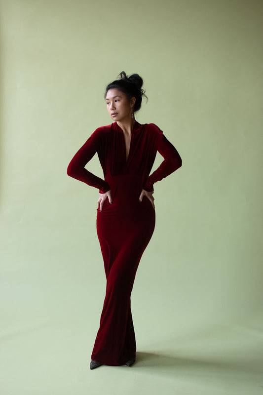 Velvet Dress | Roman Keflay