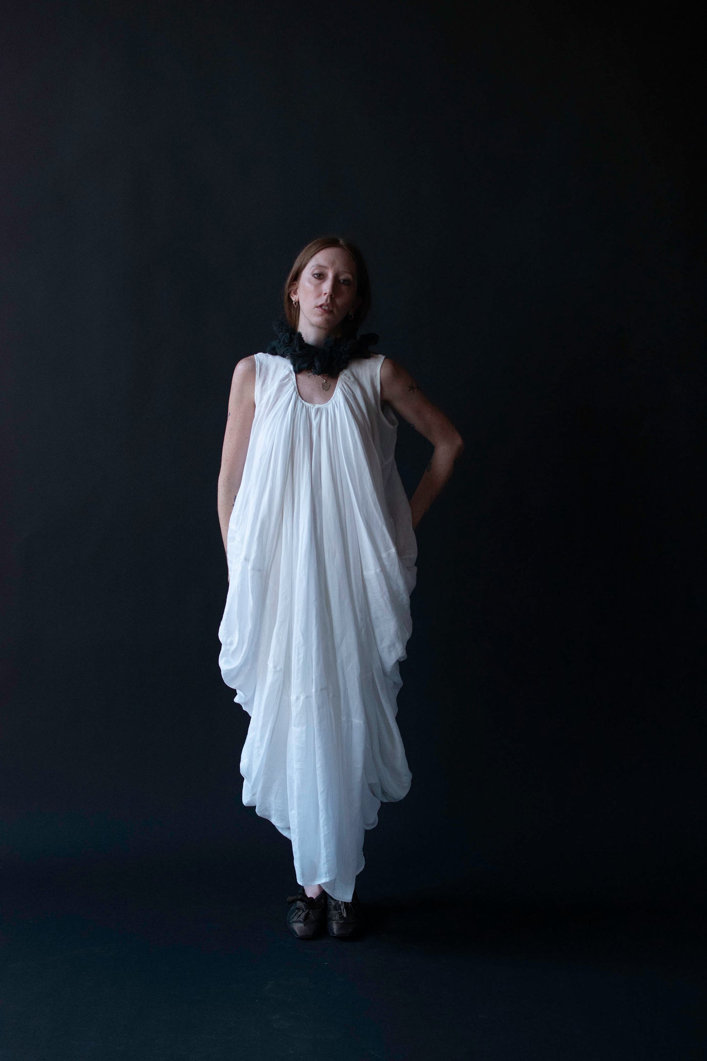 Voluminous White Dress | Junya Watanabe Comme des Garçons
