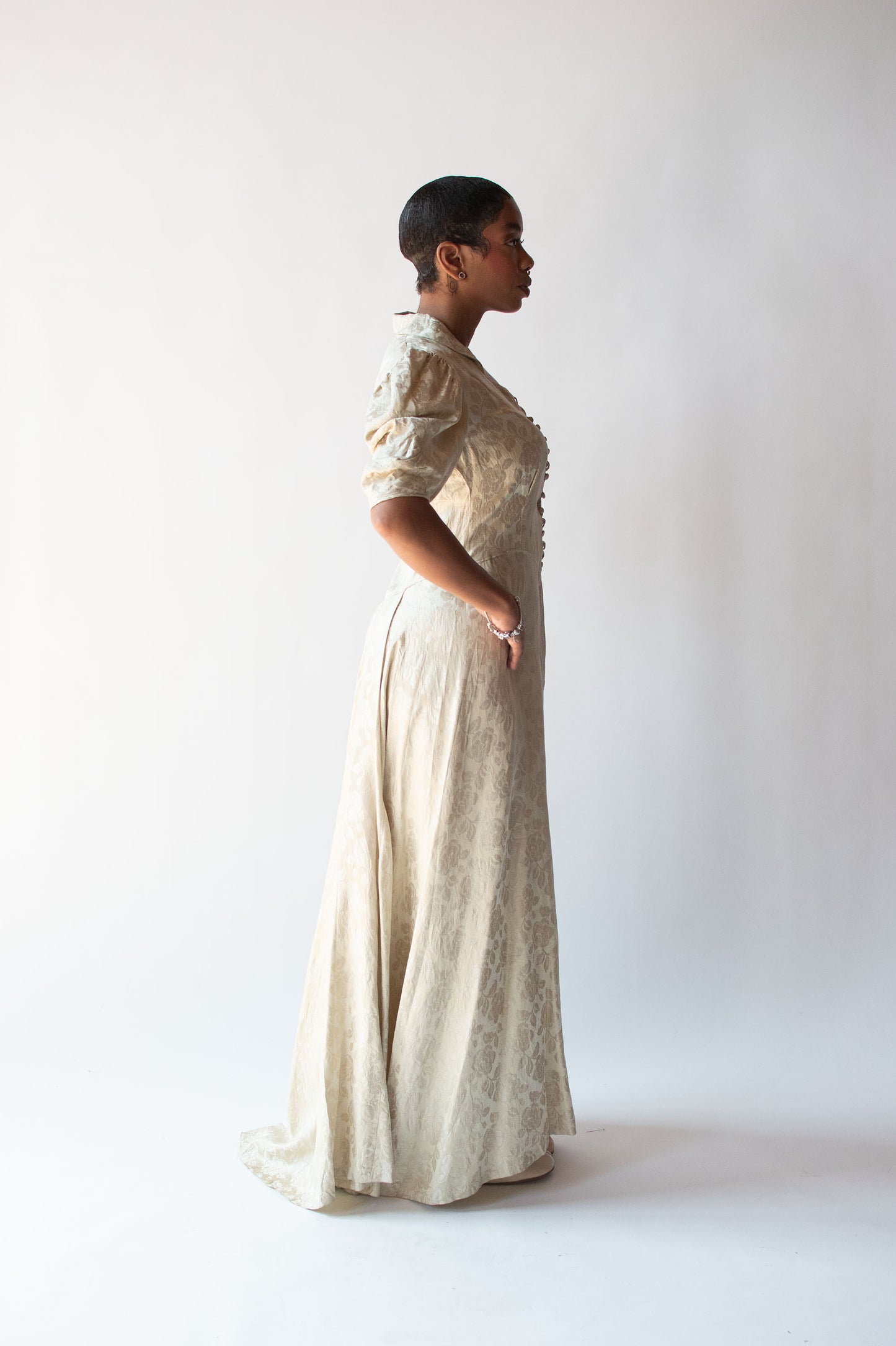 1930s Lamé Gown