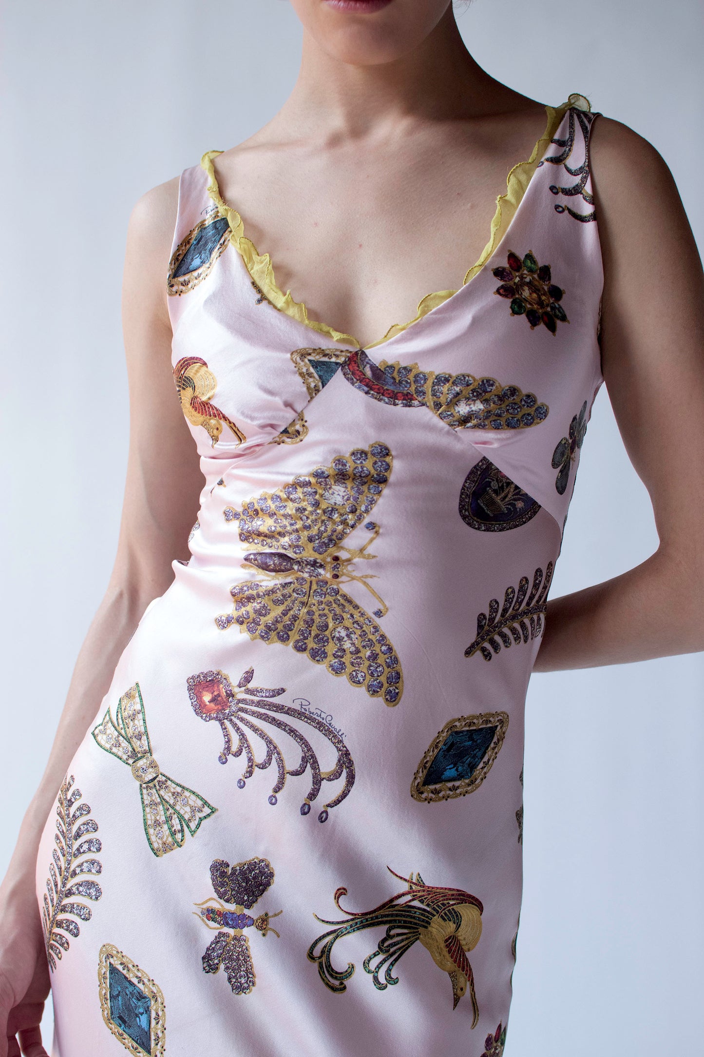 Jewel Print Dress | Roberto Cavalli AW 2002