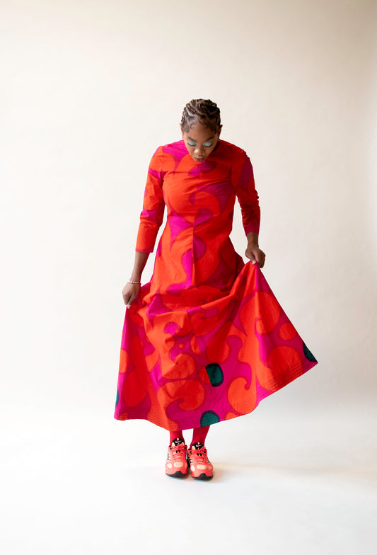 Long Sleeve Dress | Marimekko 1966