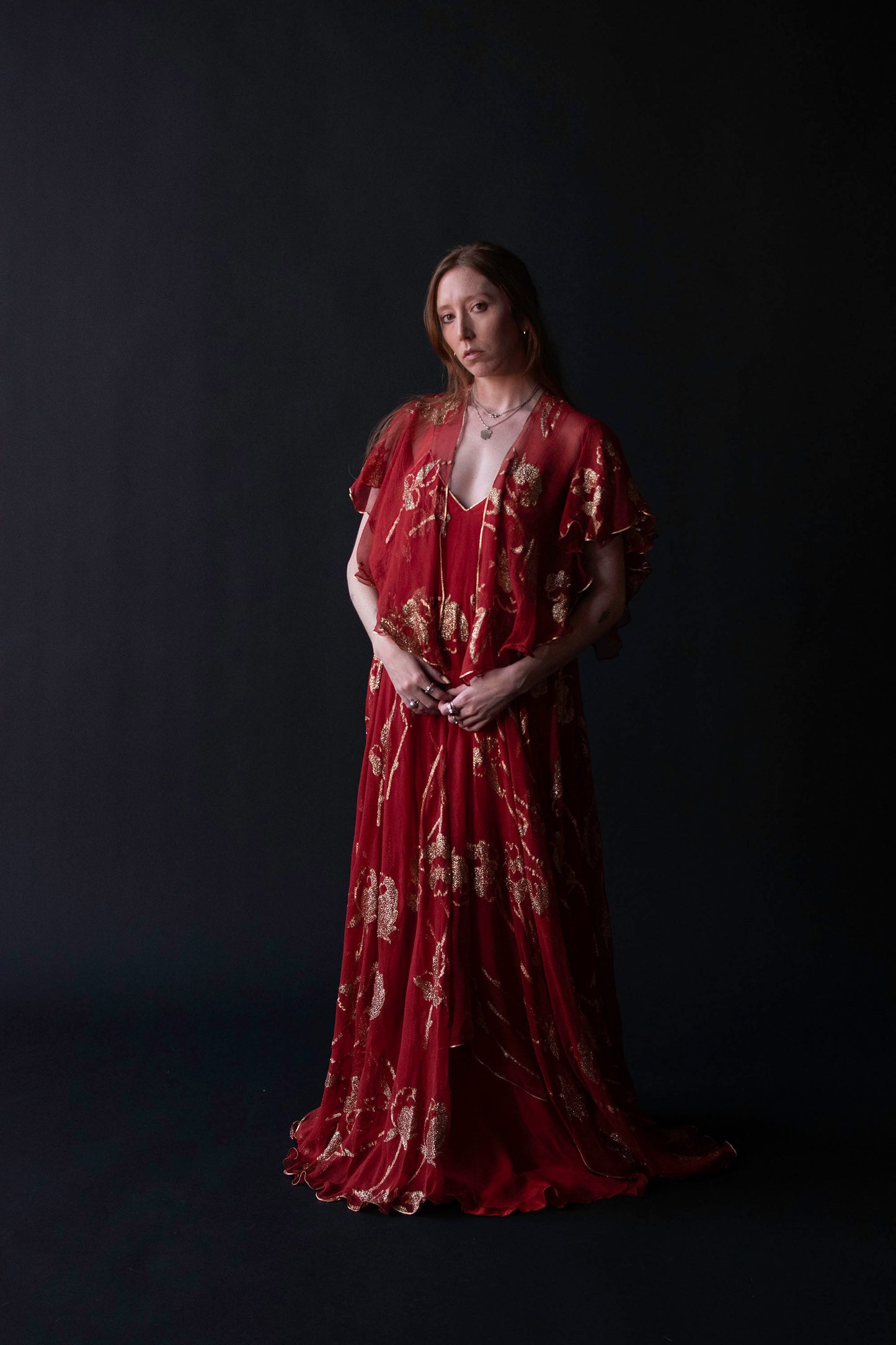1970s Chiffon Gown | Lesely Sandra
