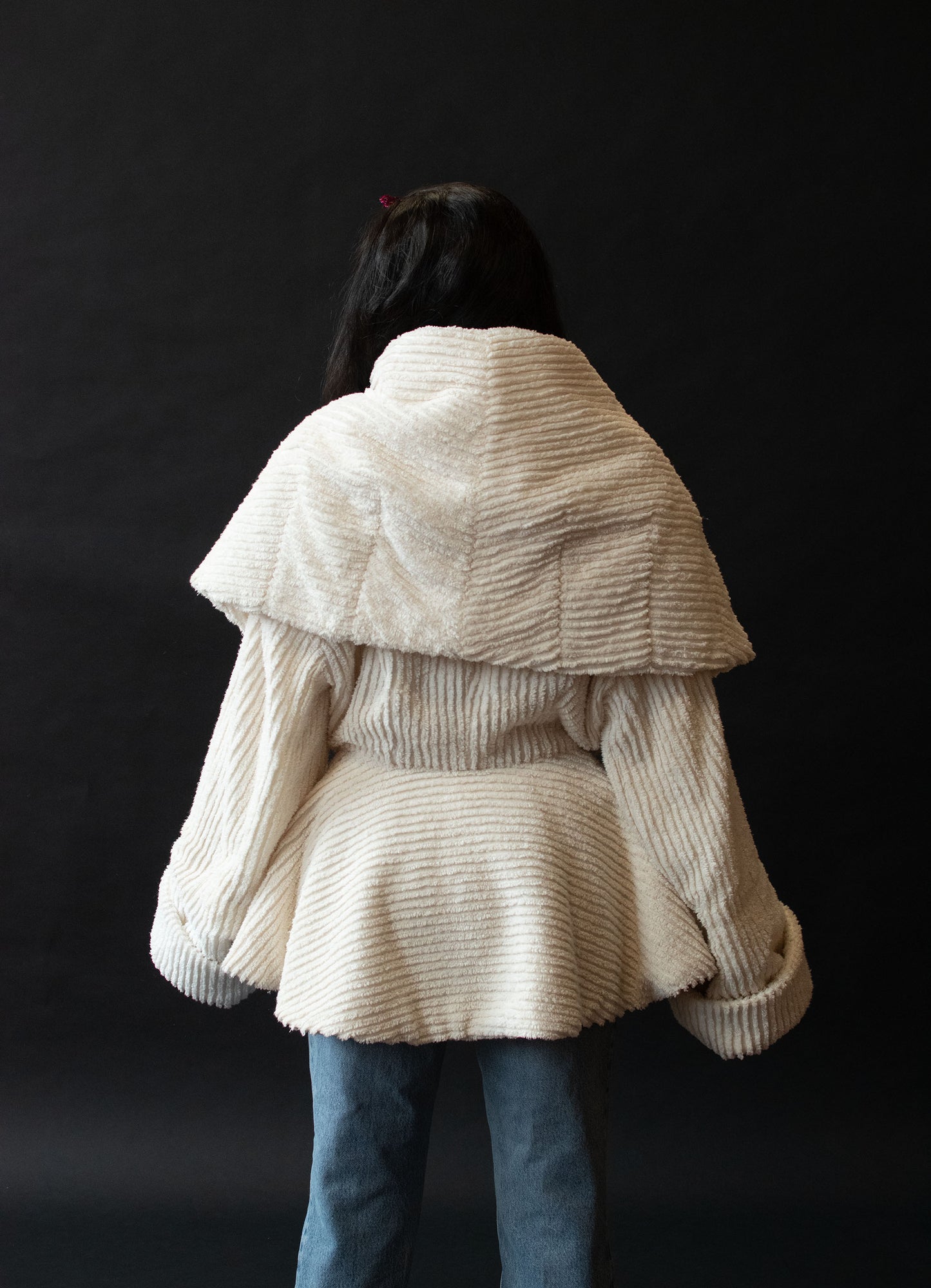 1980s Chenille Coat | Norma Kamali