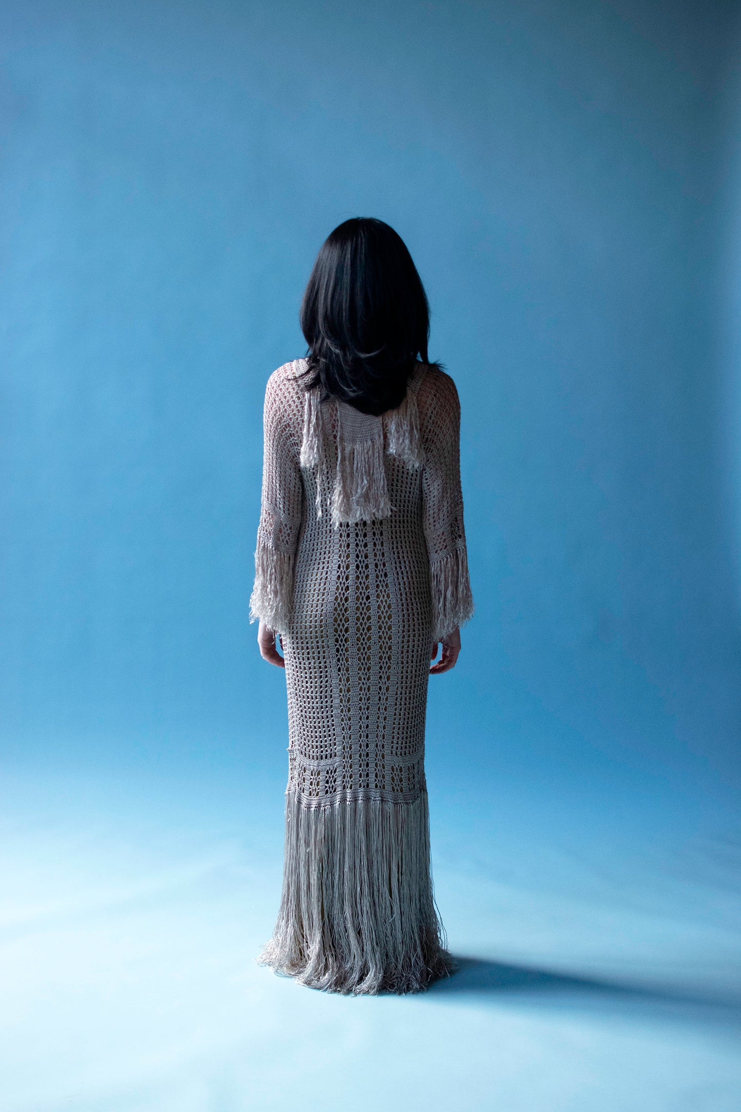 1920s Crochet Dress
