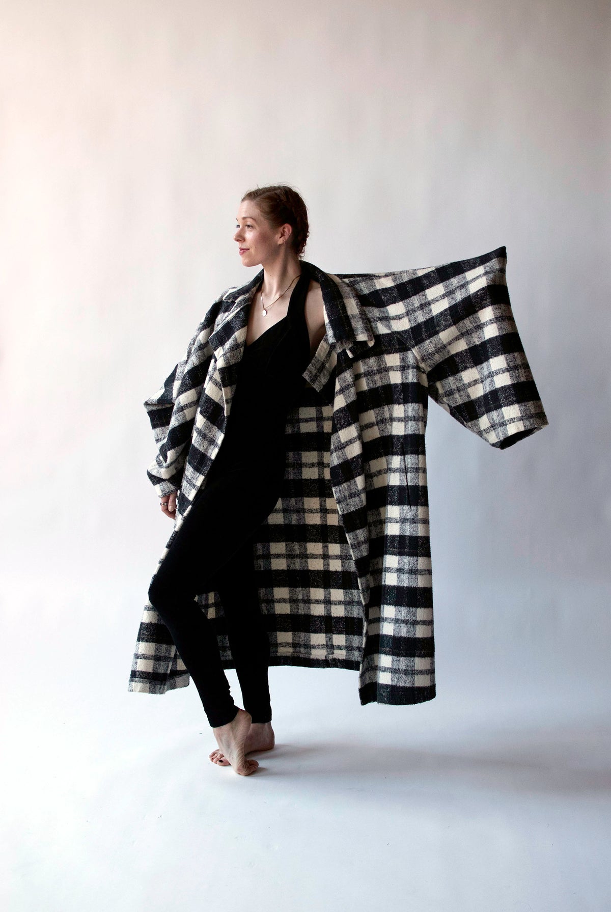 Plaid Coat | Comme Des Garcons FW 1986