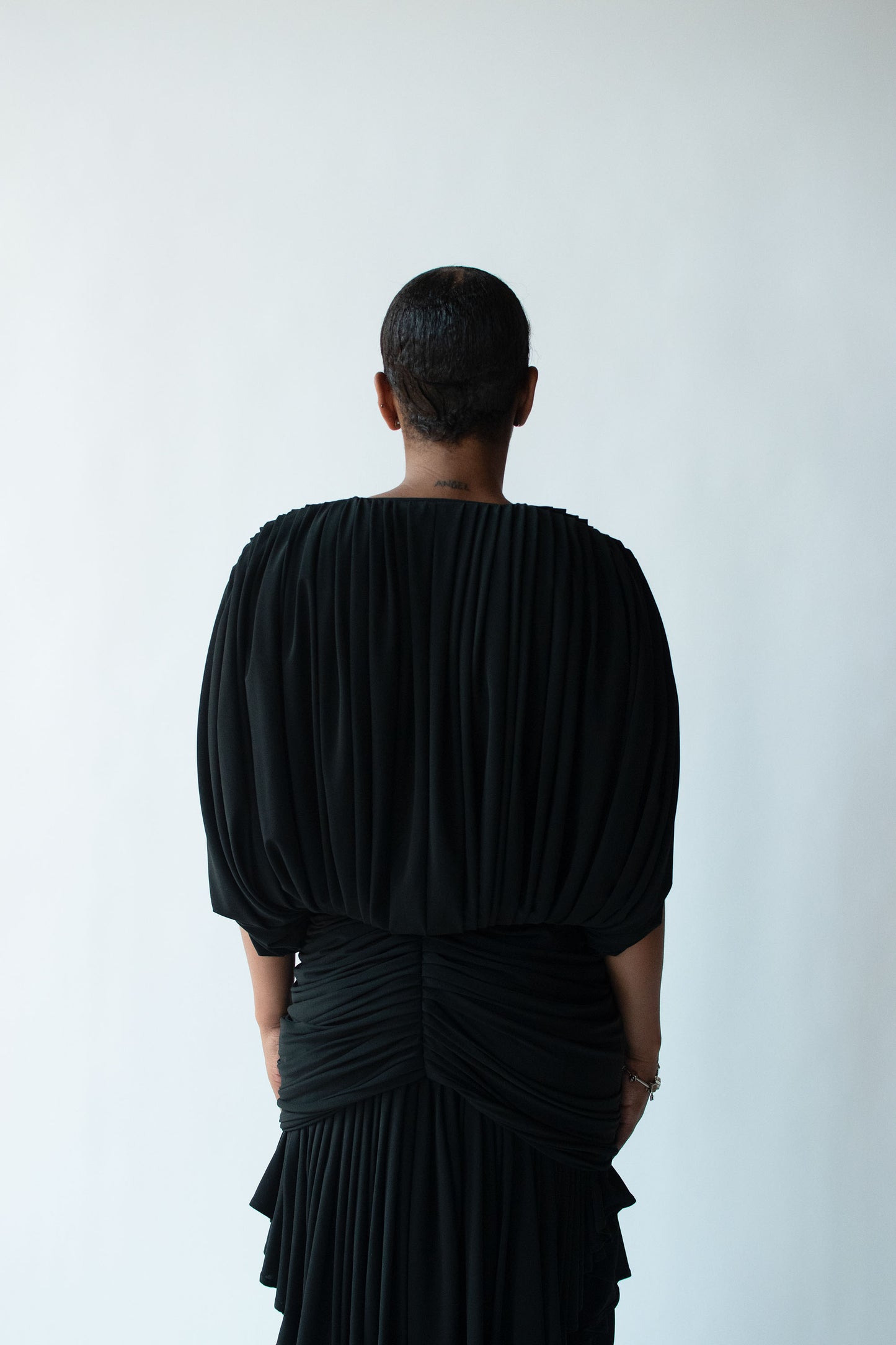 1980s Draped Dress | Norma Kamali
