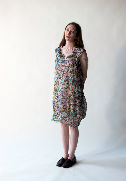 Trash Print Dress | Hussein Chalayan