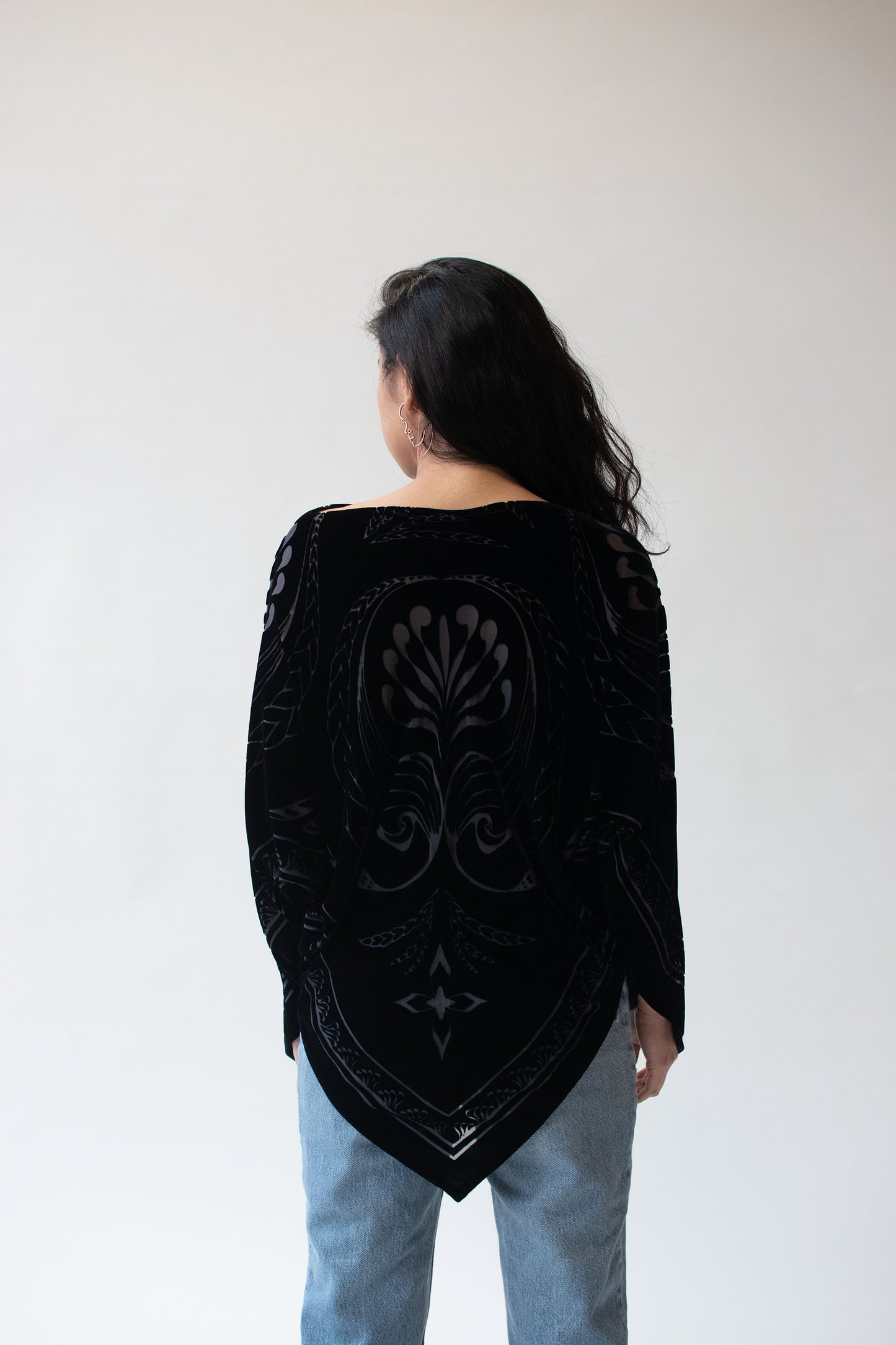 Devore Velvet Tunic | Charles & Patricia Lester