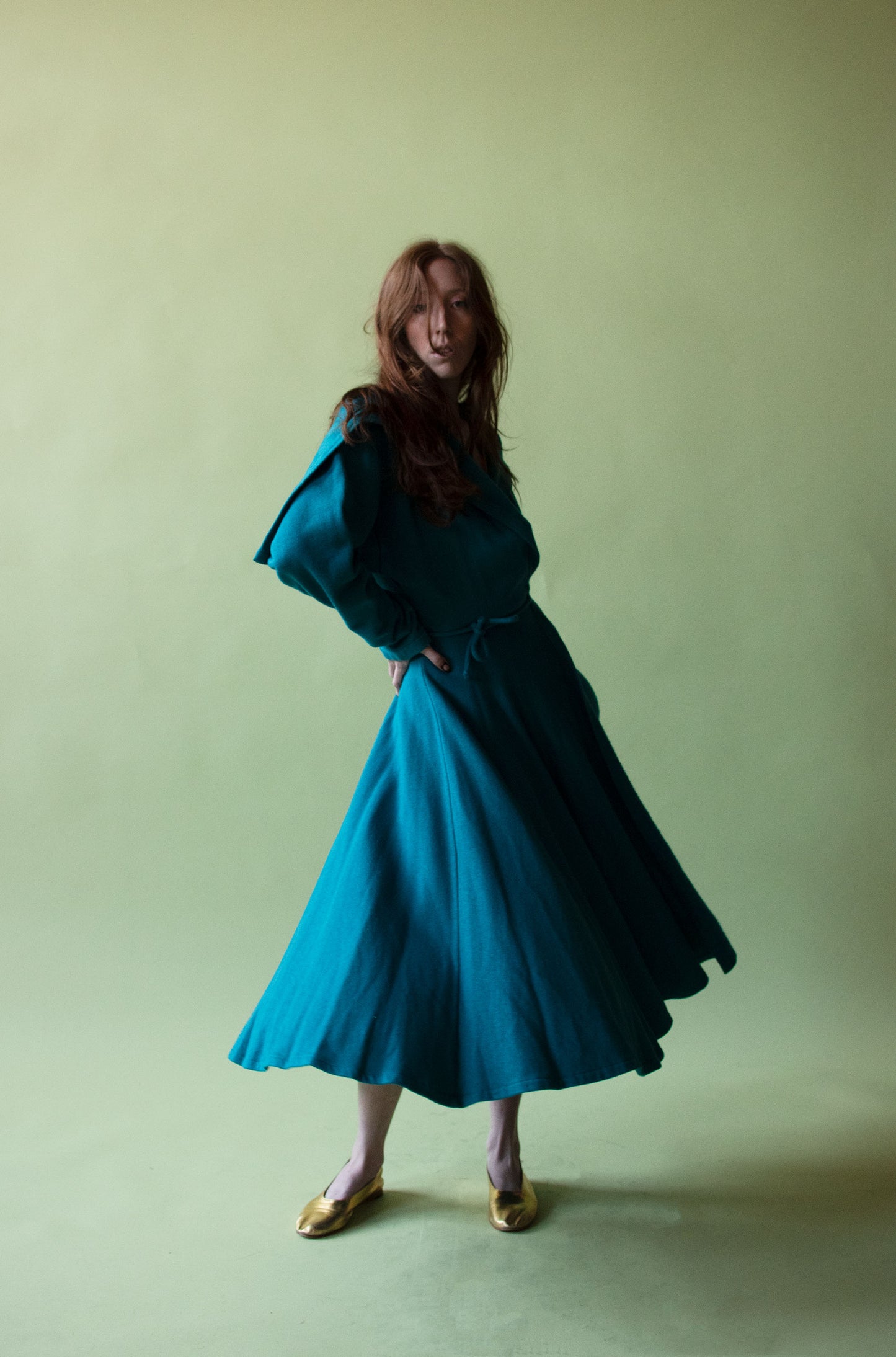 1980s Sweatshirt Coat / Dress | Norma Kamali