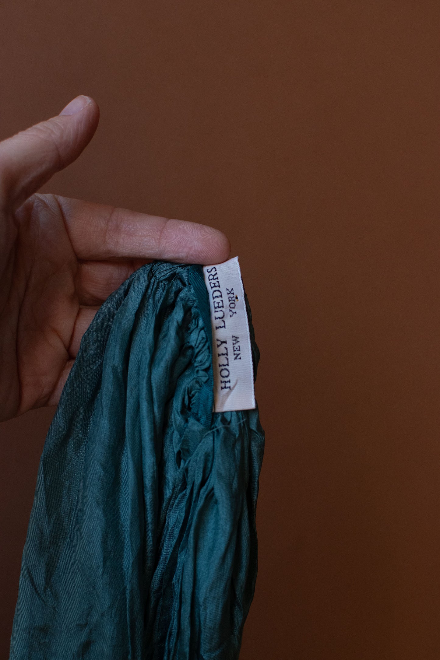 Silk Caryatid Dress | Holly Lueders