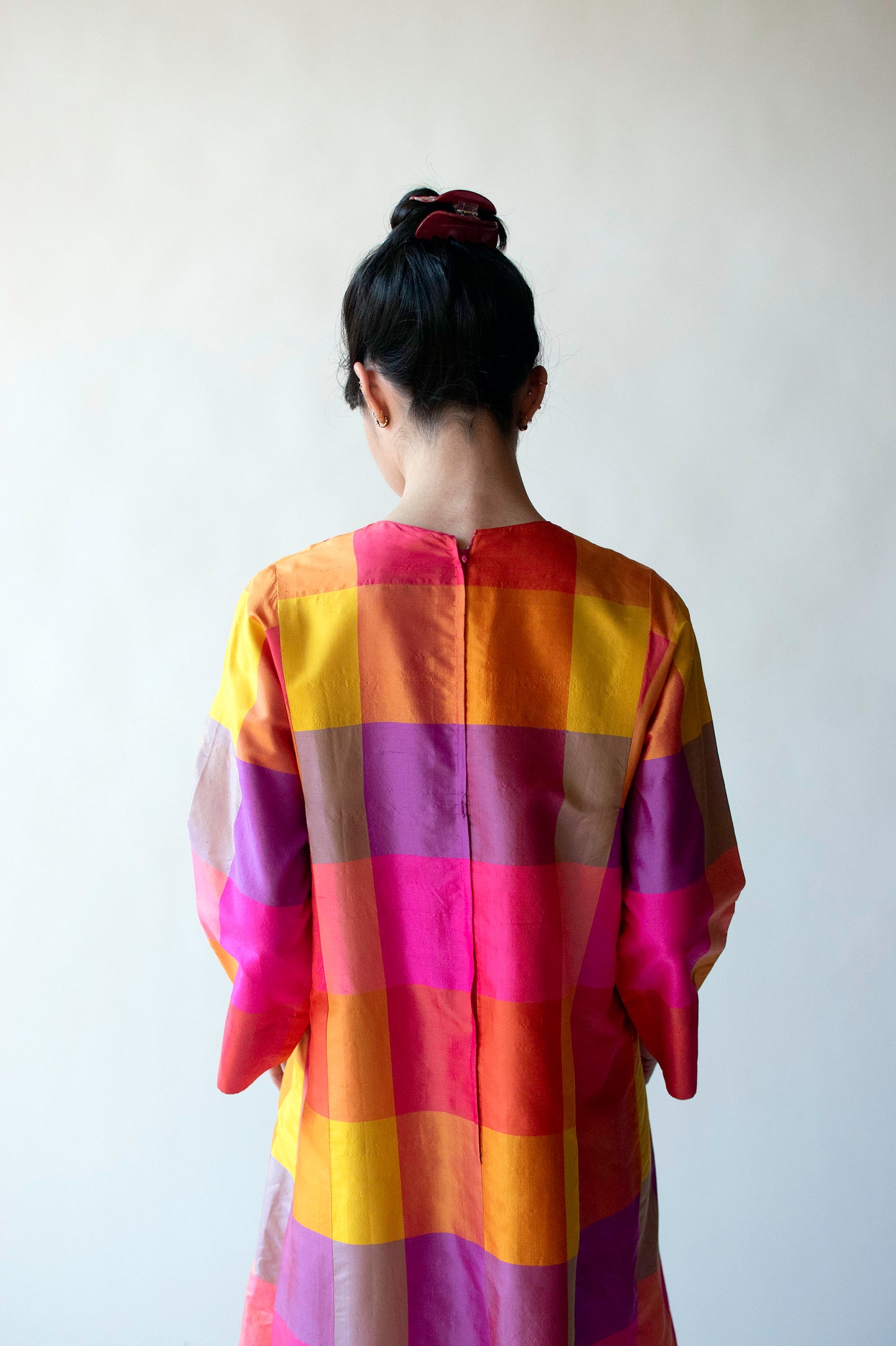 1960s Thai Silk Dress