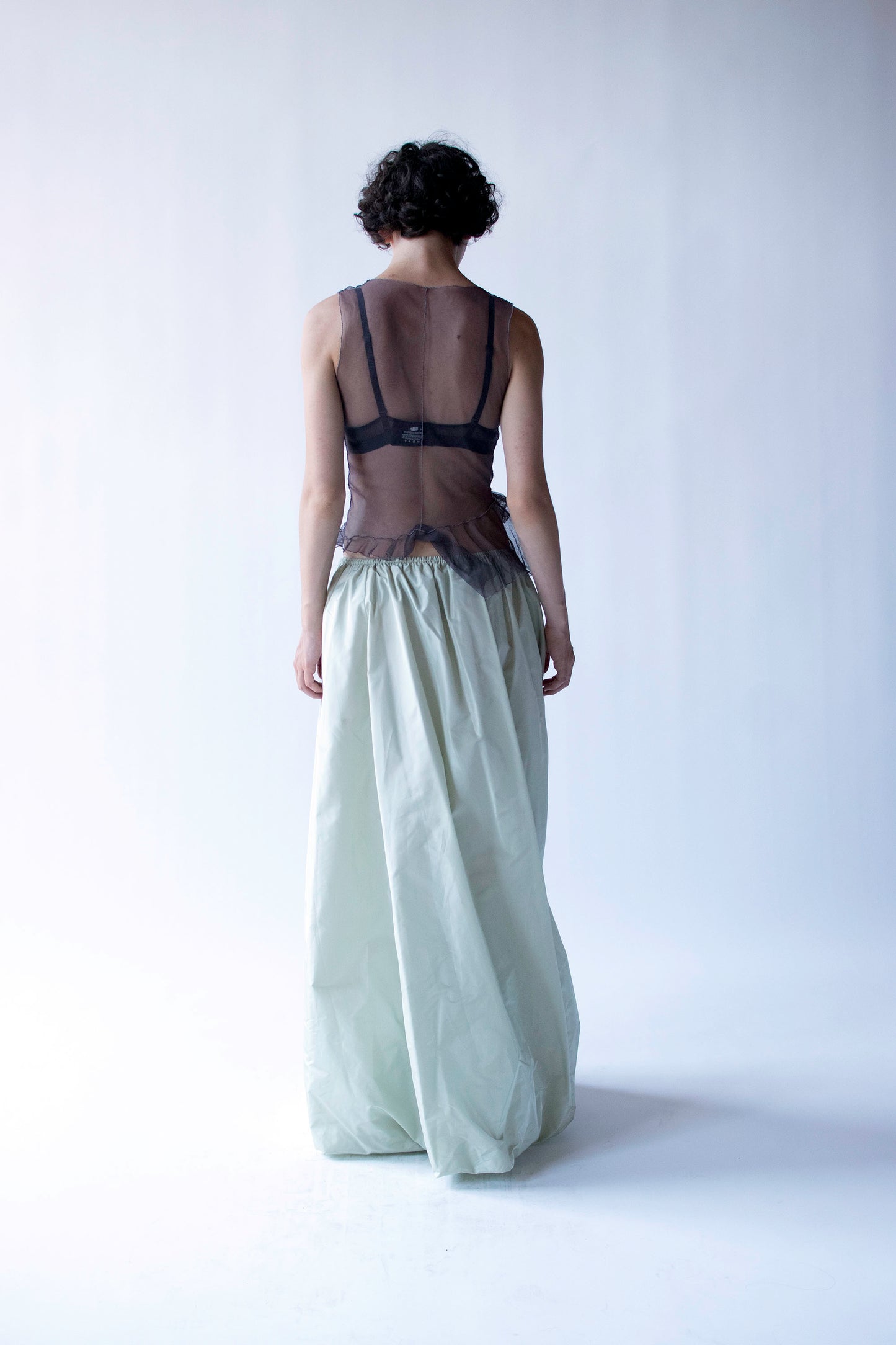 Mesh Tank w/ Sequin Rosettes | Rozae Nichols