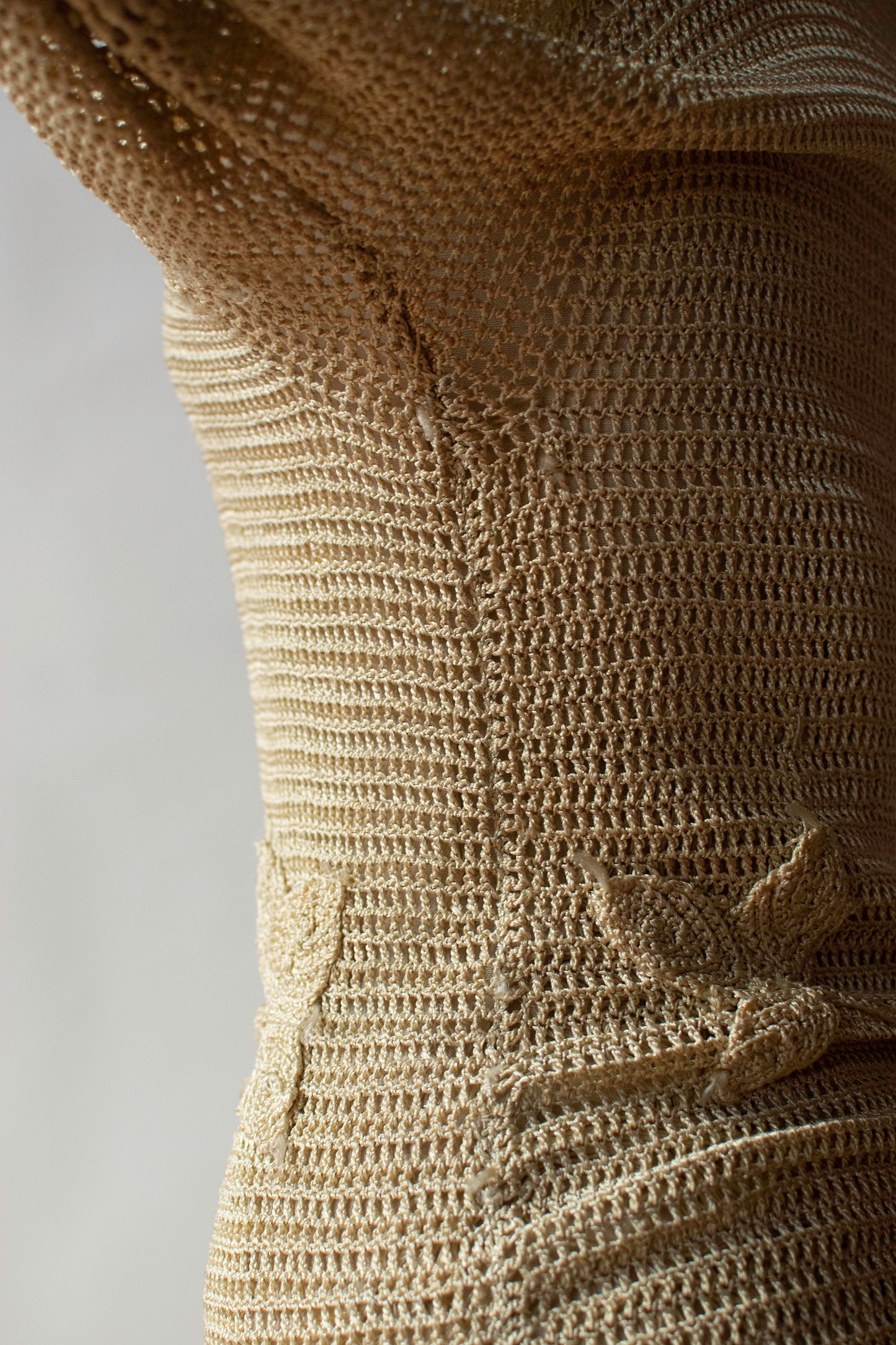 1920s Crochet Dress